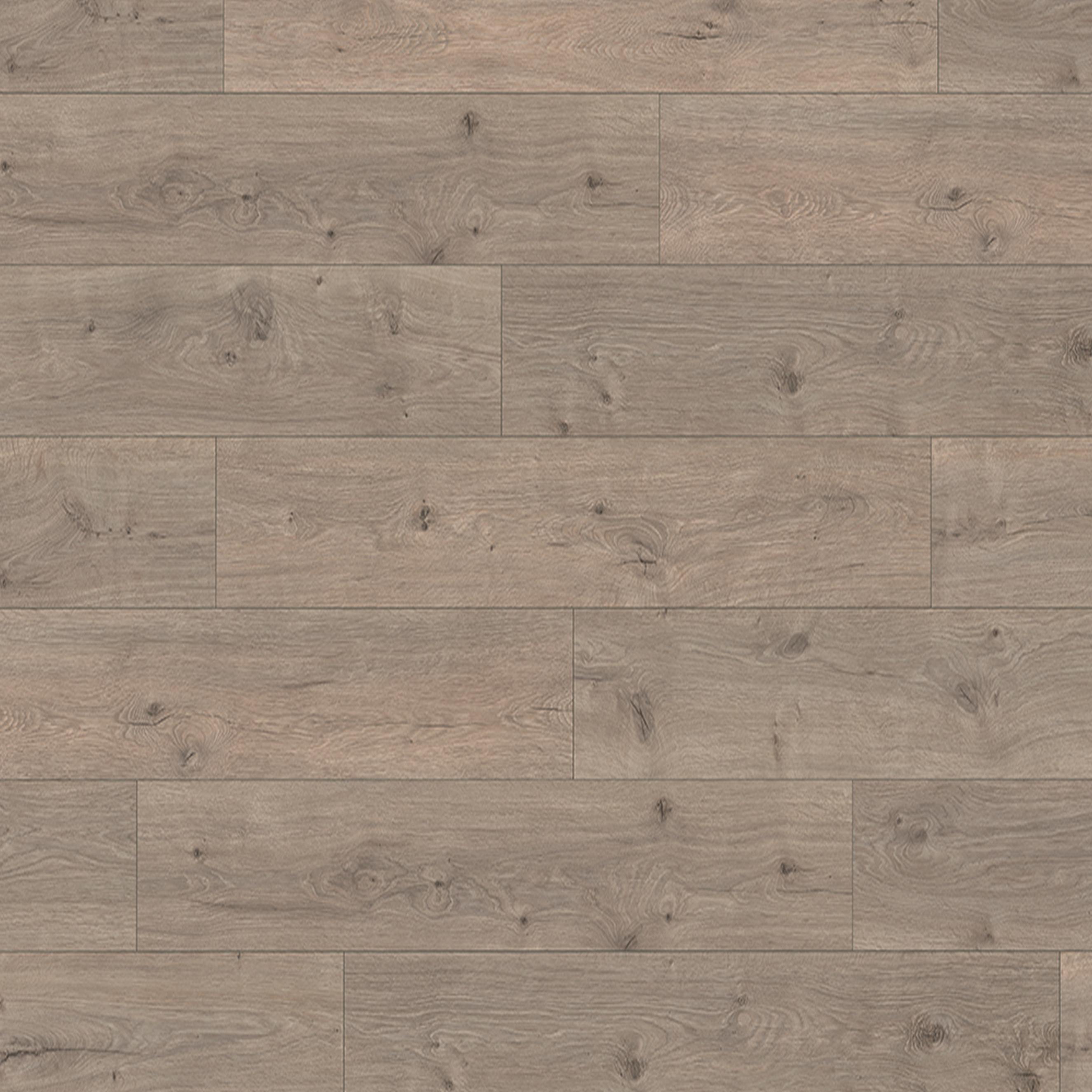 Laminato PRO EPL138 1292 x 193 x 7 mm Pavimento laminato Click Effetto Legno Rovere Marrone Scuro NKL31