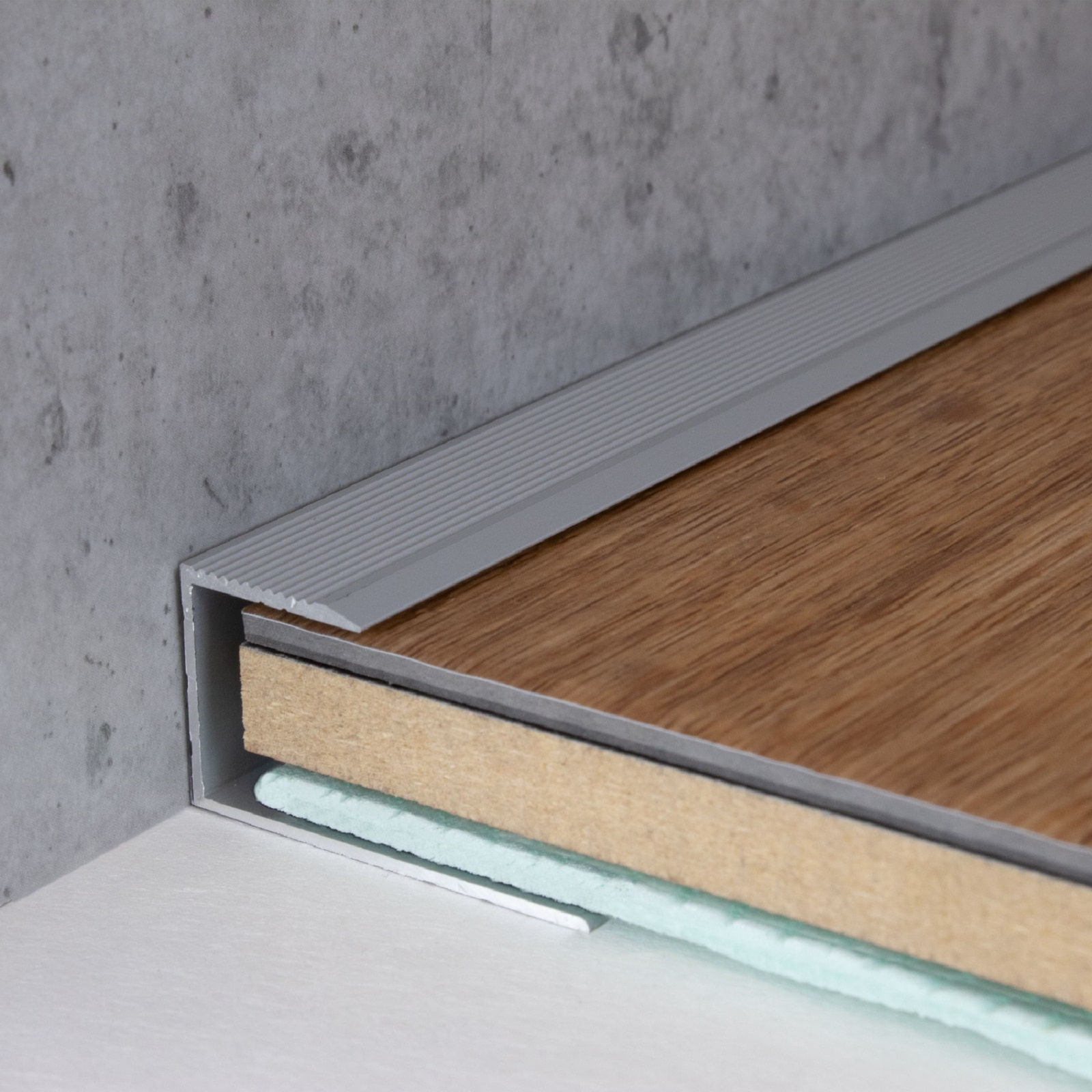 Profili per bordi e finiture PROVISTON Callander B 34 mm Altezza bordo 15,3 mm Alluminio anodizzato