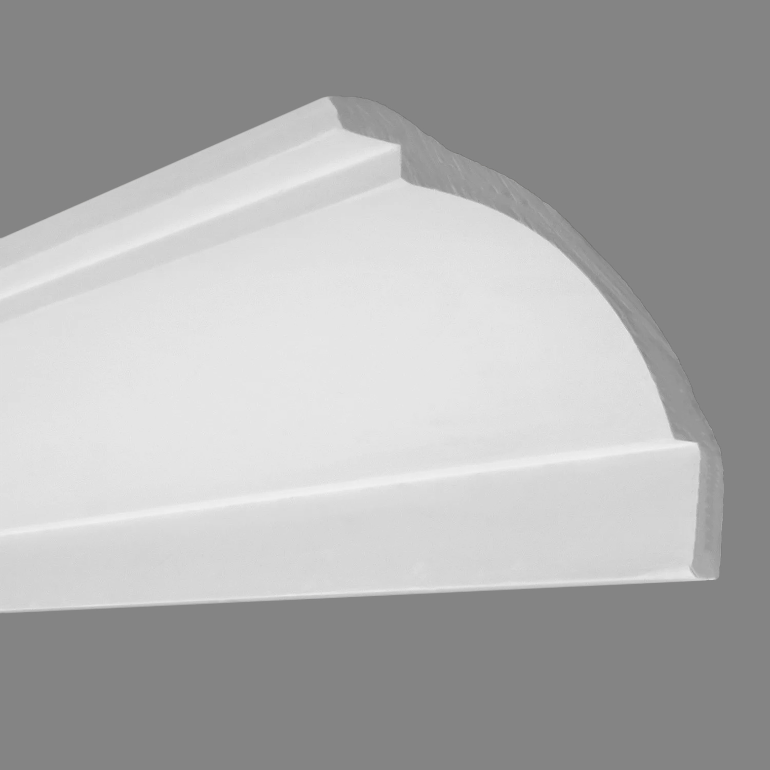 PROVISTON Modanatura in gesso Remscheid Stucco in gesso genuino 77 x 95 x 1180 mm Modanature in gesso