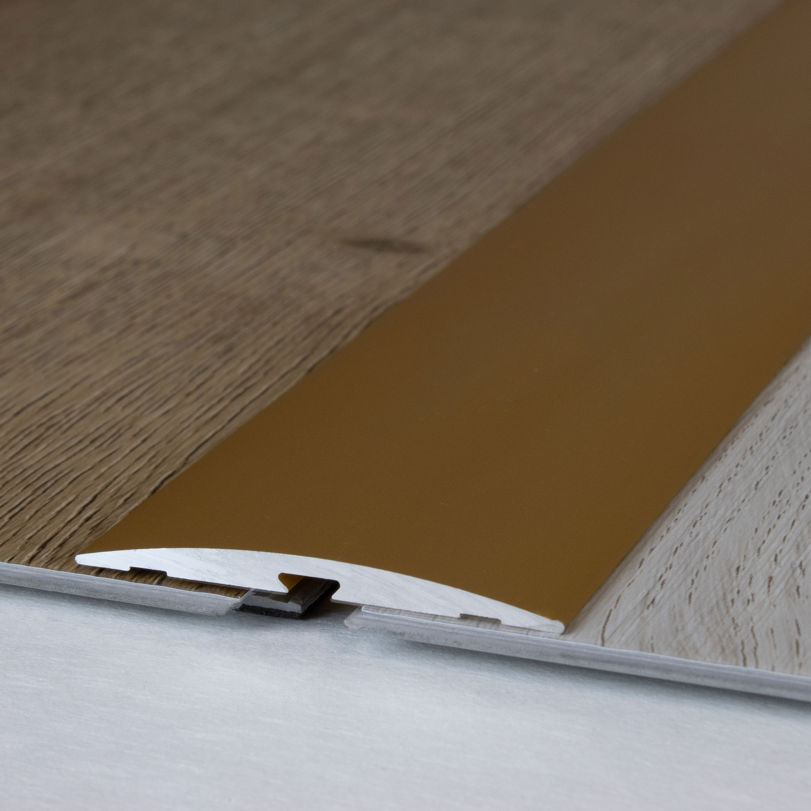 Profilo di transizione PROVISTON Brecht H 4 mm W 50 mm striscia di transizione alluminio anodizzato