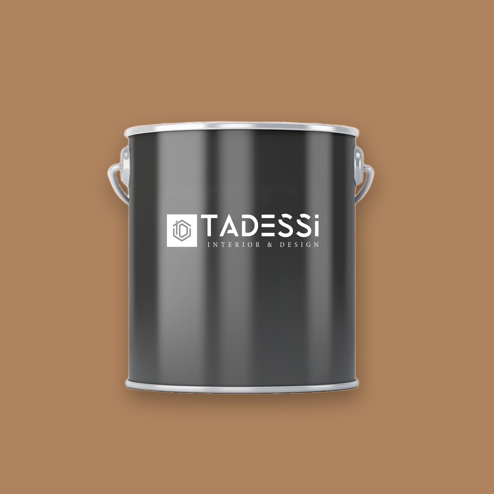 TADESSI Wall Select - Pittura murale beige - Legno - Pittura per interni di alta qualità - Colore intenso