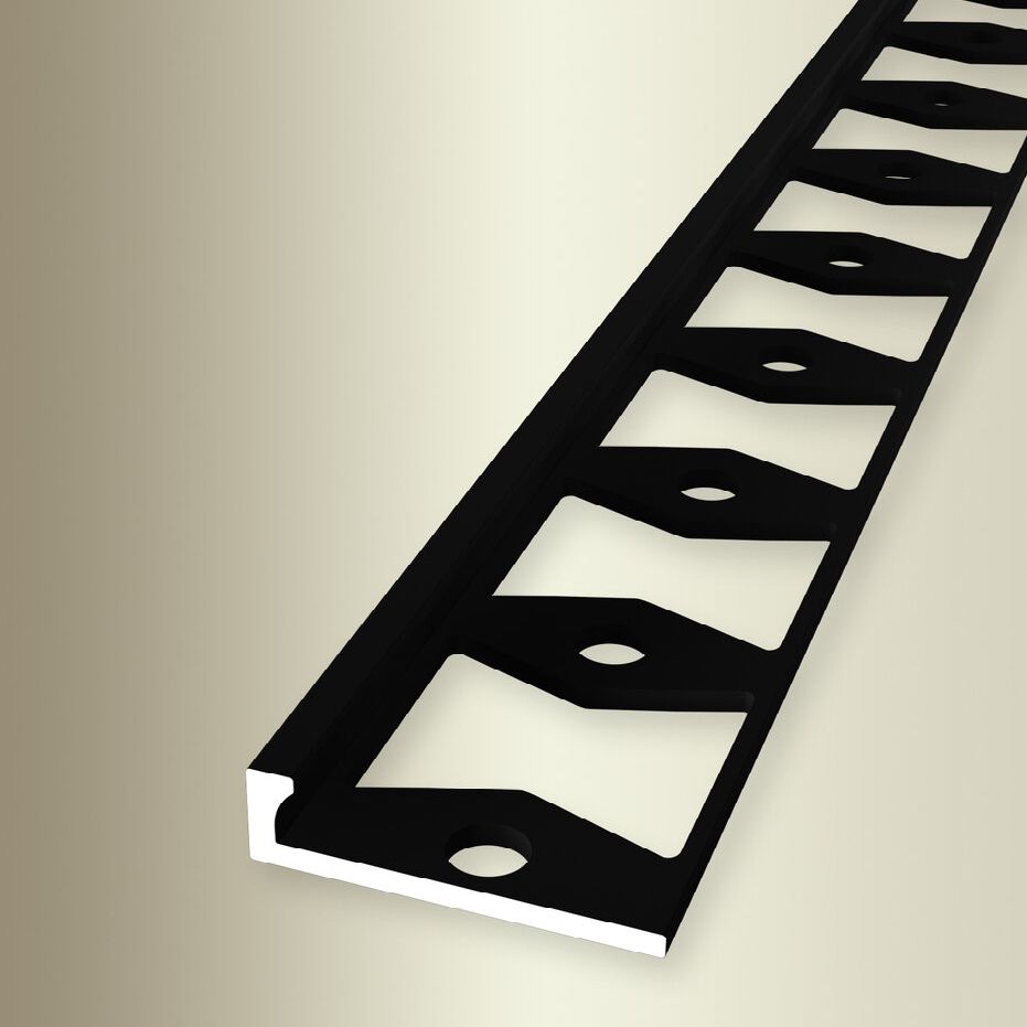 Profili di bordatura e finitura Küberit H 3,5 mm L 21 mm L 2500 mm altezza bordatura 2 mm alluminio anodizzato