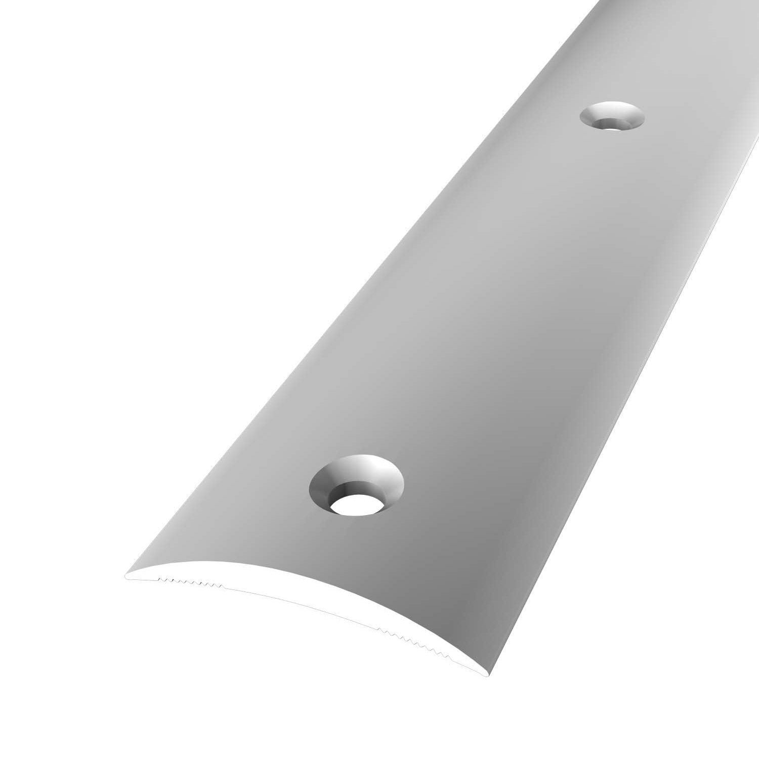 Profilo di transizione in alluminio liscio 5 x 30 mm, varie lunghezze Küberit