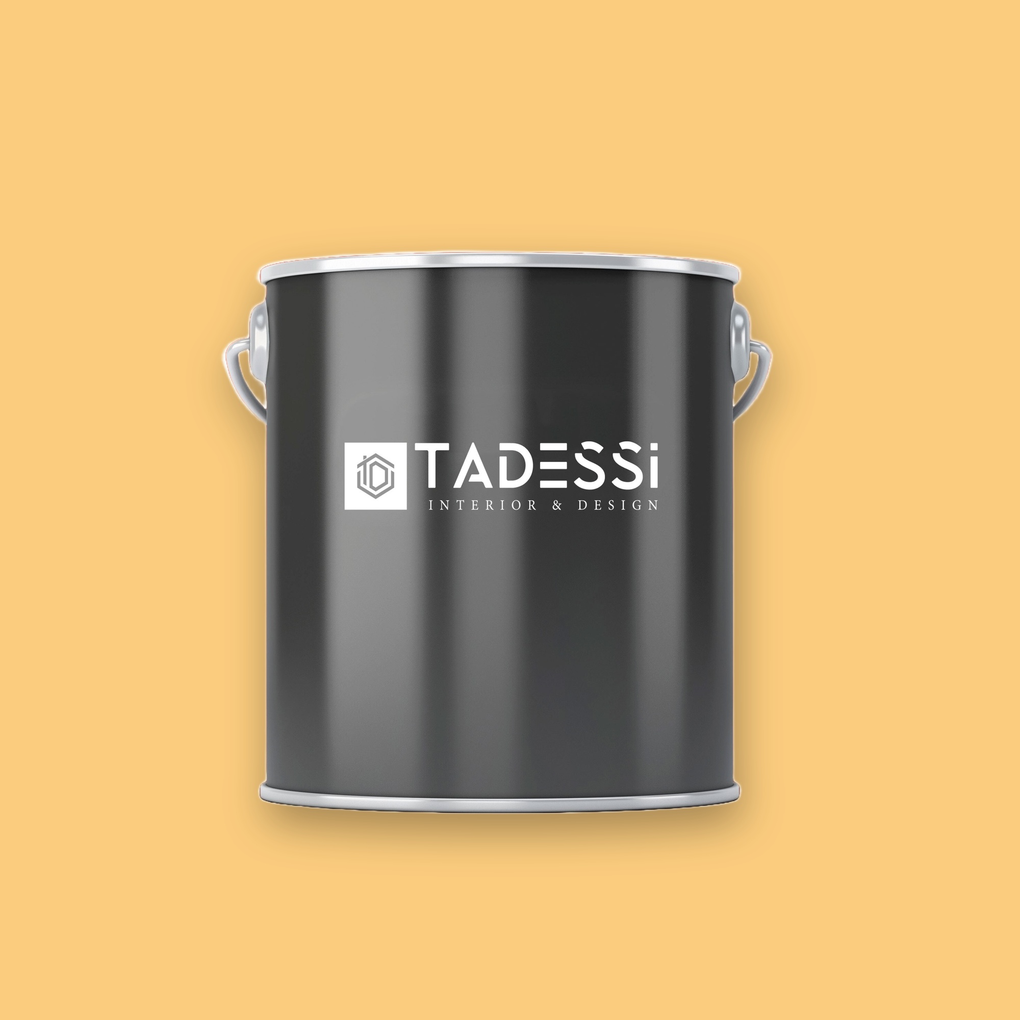 TADESSI Wall Select - Pittura murale gialla - Giallo paglierino - Pittura per interni di alta qualità - Intensità di colore intensa