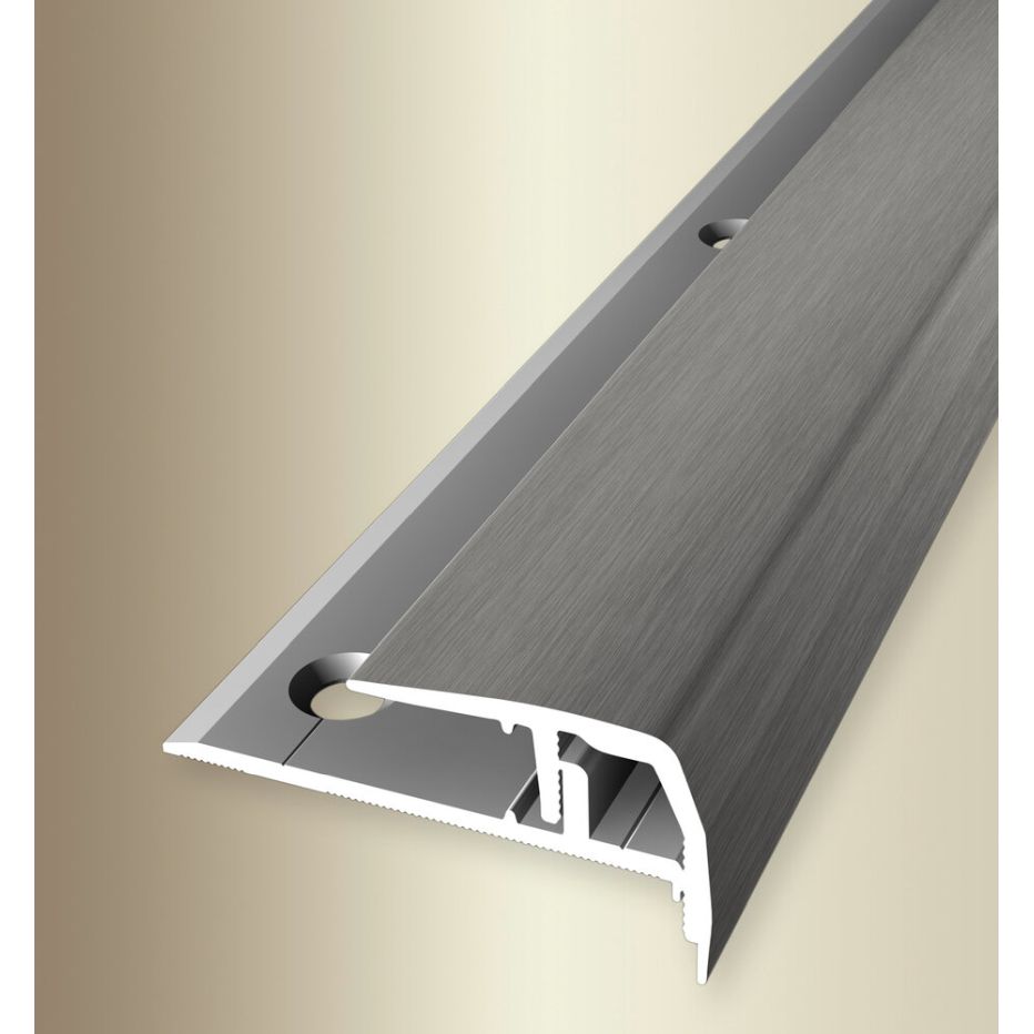 Profili per bordi e angoli delle scale Küberit 510 Step-Clip Champion 25 x 53 mm, altezza del bordo 7 - 14 mm