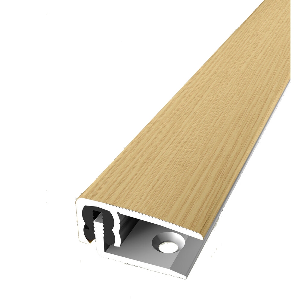 Profili di bordatura e finitura Küberit 787 FCS-718 B 30 mm altezza bordatura 7 - 18 mm alluminio anodizzato