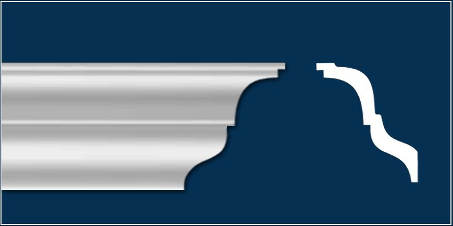 Stuckleiste "Budapest 42" - 5