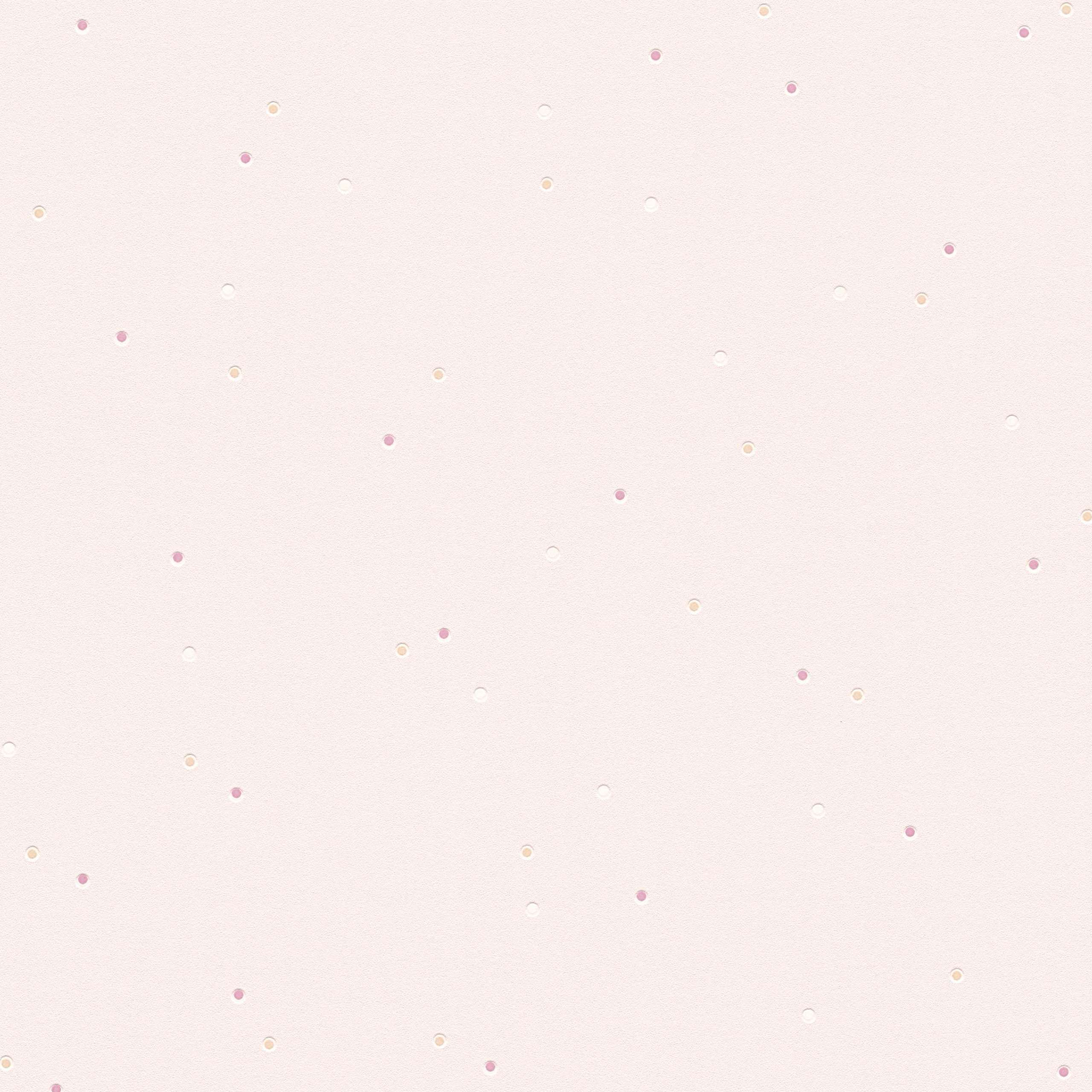 A.S. Creation Ragazzi e ragazze 6 219473 Carta da parati in tessuto non tessuto Motivi e fantasie 0,53 x 10,05 m Rosa