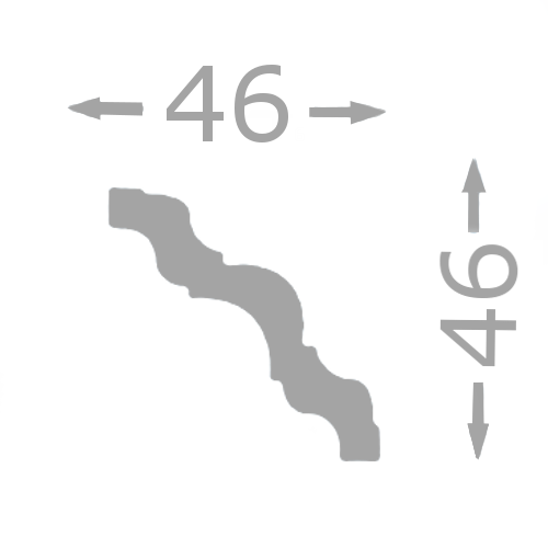 Stuckleiste "Frankfurt 17" -2