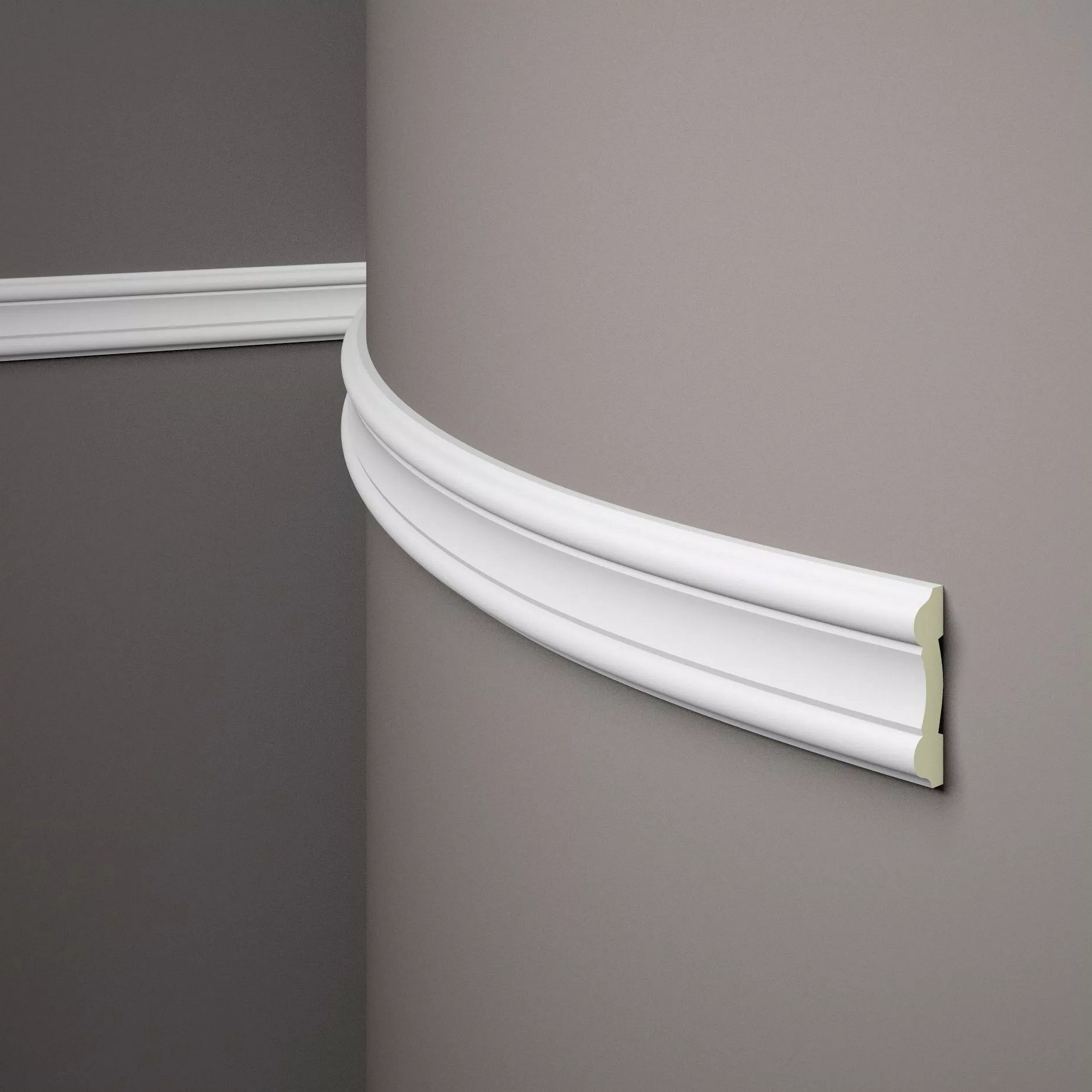 Profilo decorativo flessibile Mardom MDD339F Profoam 19 x 81 x 2000 mm Bianco profilo decorativo flessibile