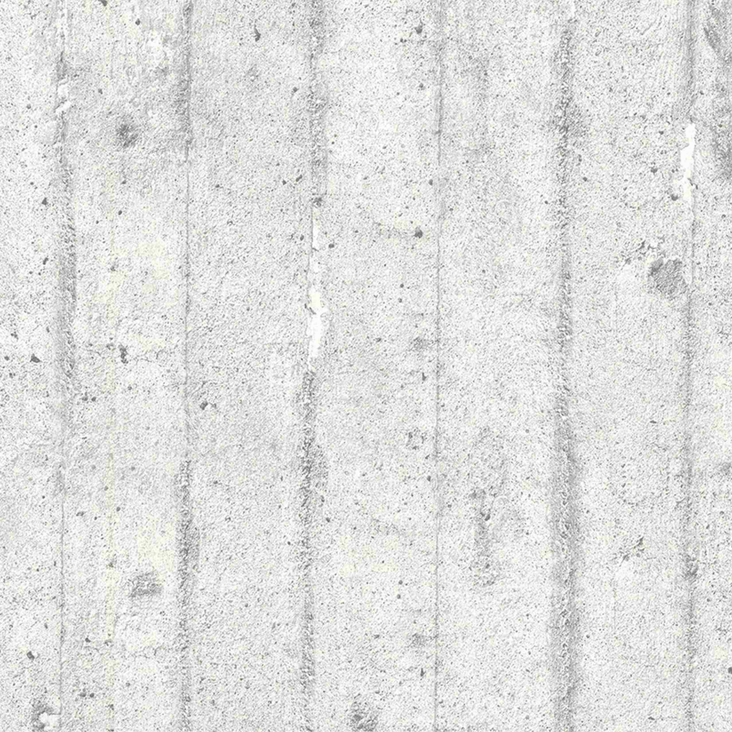 A.S. Creation Concrete & More 713711 Carta da parati in tessuto non tessuto Effetto pietra 0,53 x 10,05 m Grigio