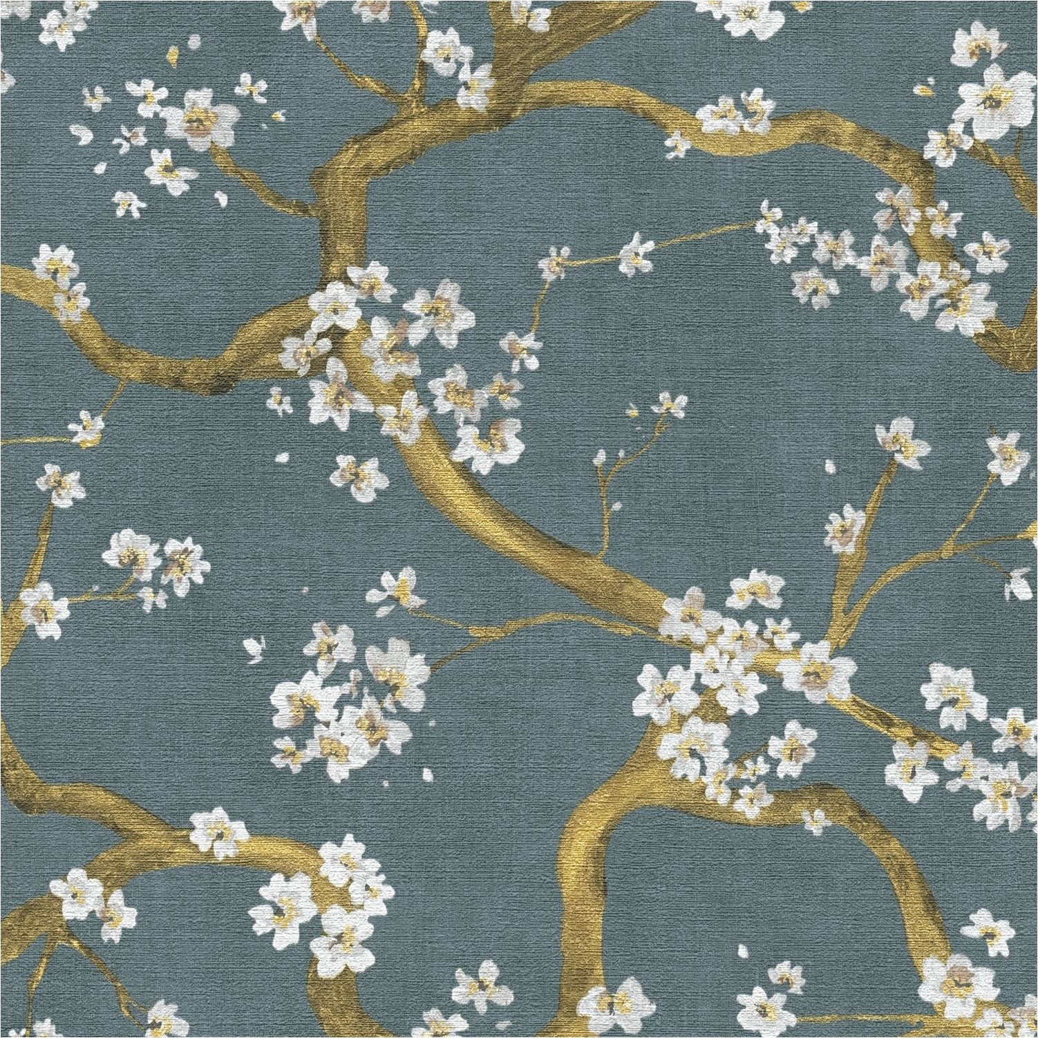 Carta da parati non tessuta 781994 Metropolitan Stories Hot Spots Flowers Floral Blue A.S. Creation