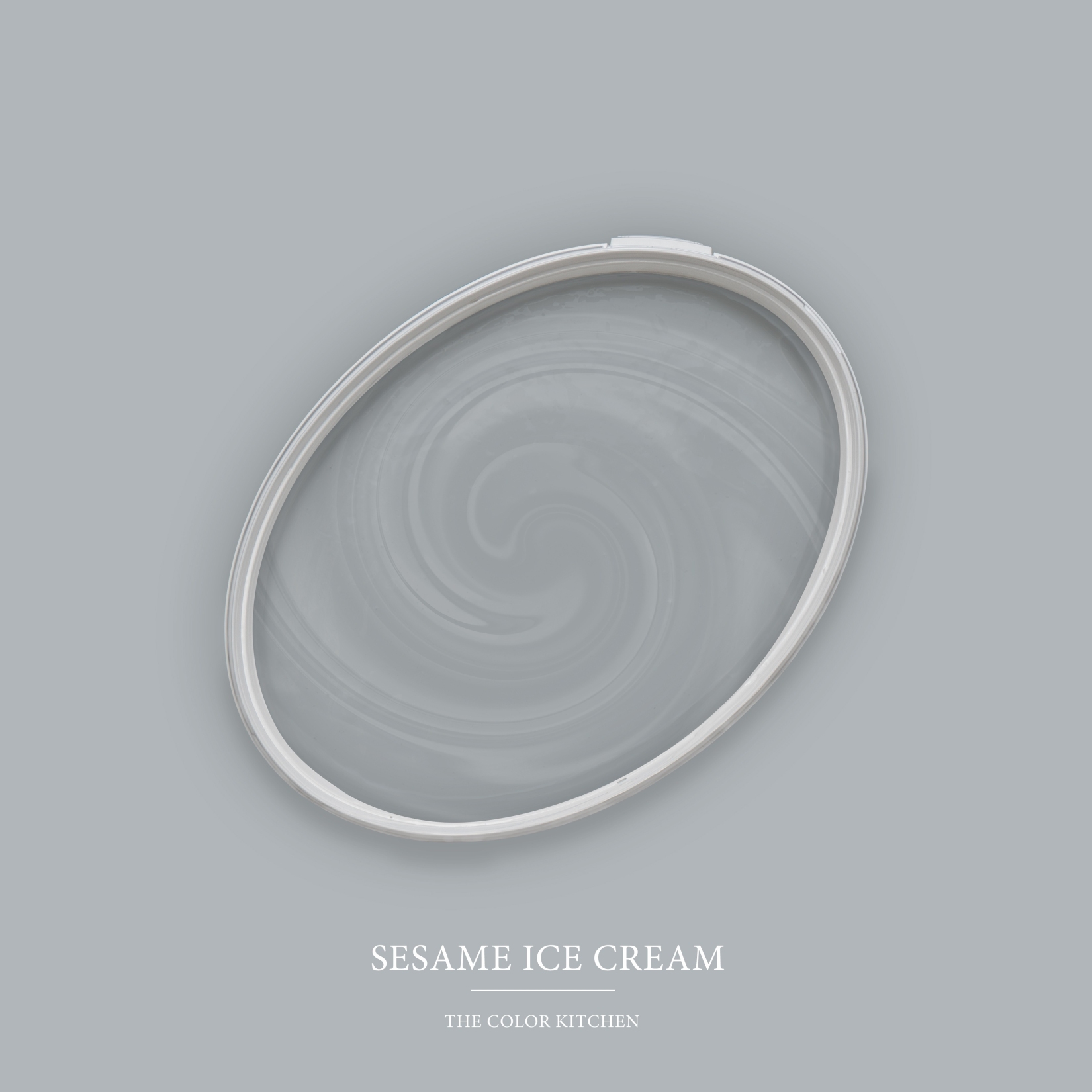 Pittura murale, grigio opaco The Color Kitchen Sesame Ice Cream Emulsione esclusiva per interni, ad alta coprenza