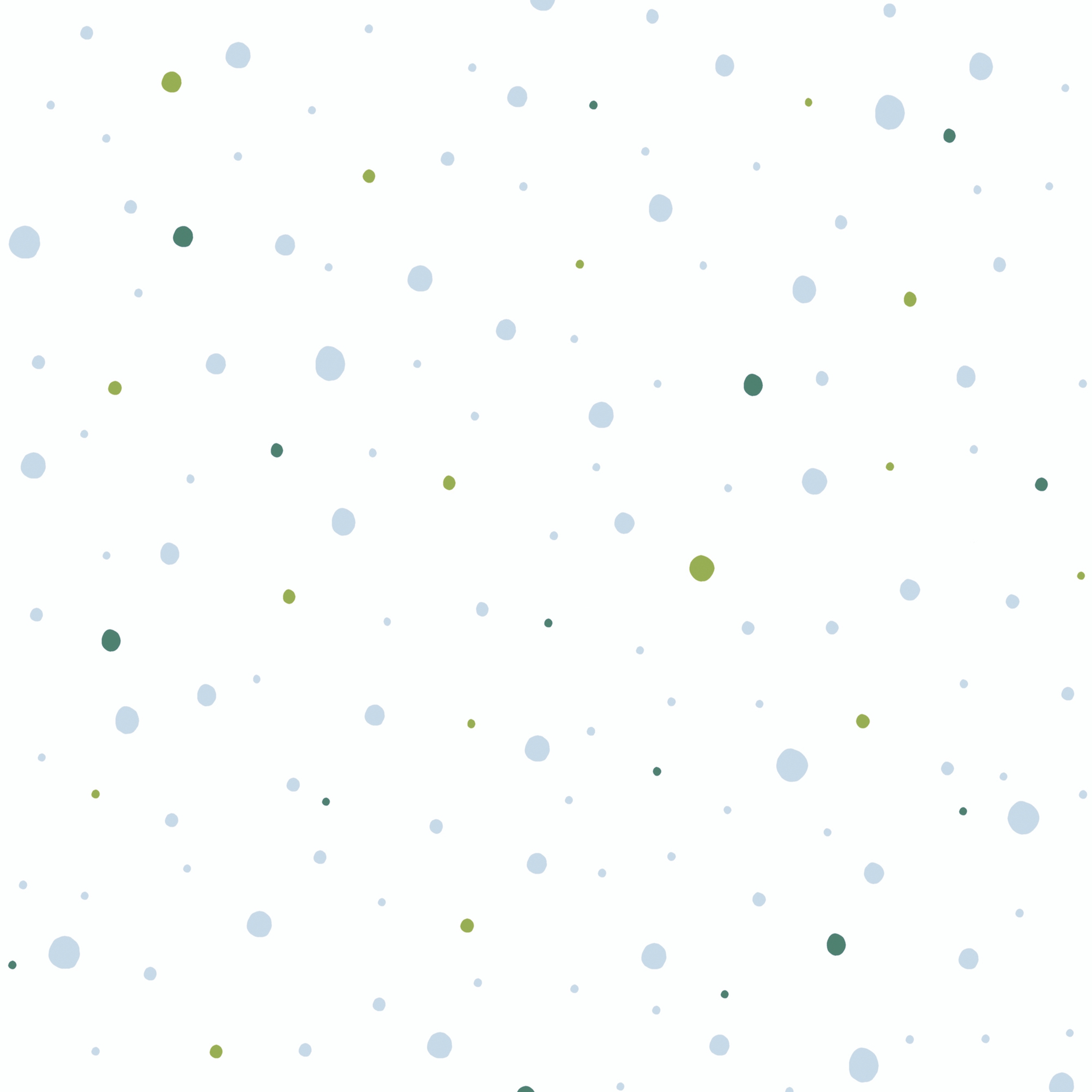 A.S. Creation Little Love 381161 Carta da parati in tessuto non tessuto Effetto 3D 0,53 x 10,05 m Blu Verde Bianco