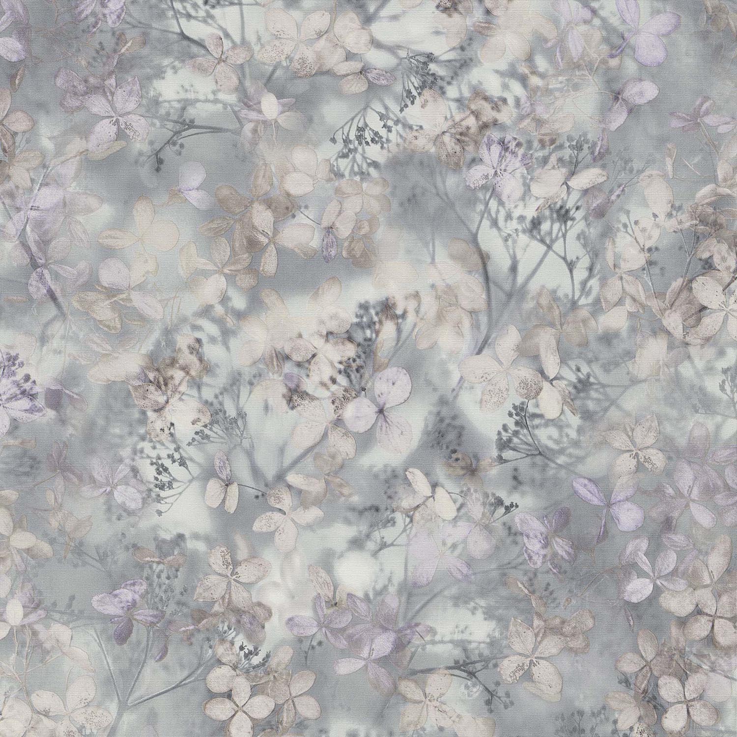Carta da parati in tessuto non tessuto 10415-31 fiori floreali 0,53 x 10,05 m Gioco di luce Erismann