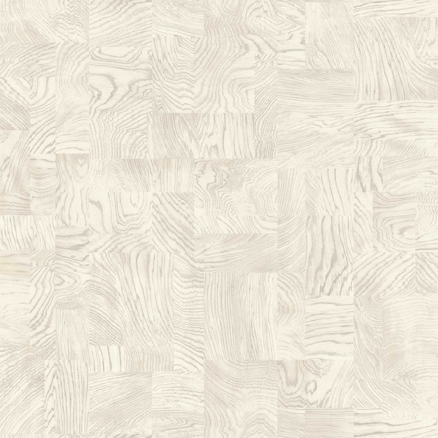 Rasch African Queen III 751628 Carta da parati in tessuto non tessuto Botanico 0,53 x 10,05 m Bianco