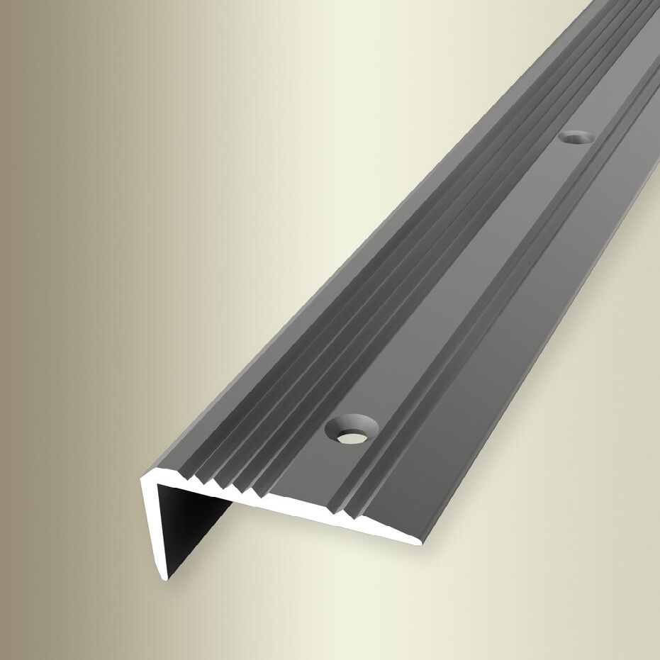 Profili per bordi e angoli per scale Küberit H 23 mm L 43 mm altezza bordo 0 - 20 mm alluminio anodizzato