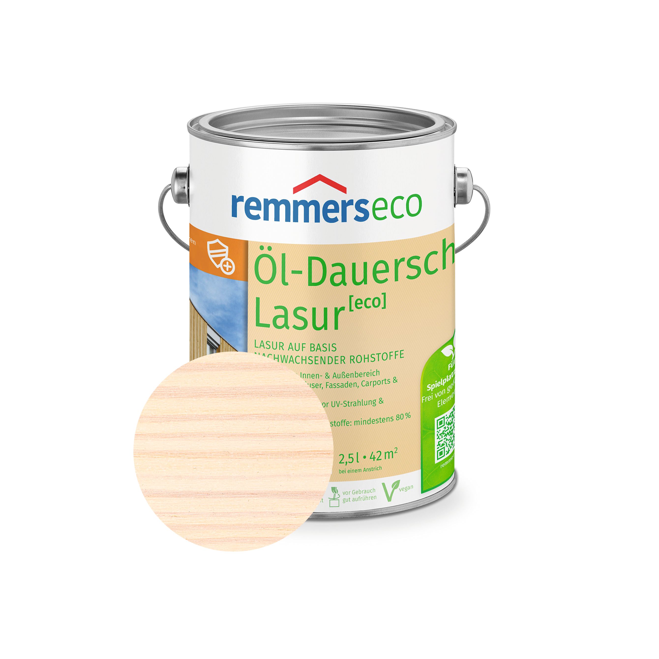 Tinta protettiva per legno a lunga durata a base di olio Remmers [eco] A base d'acqua Materie prime rinnovabili Consegna gratuita