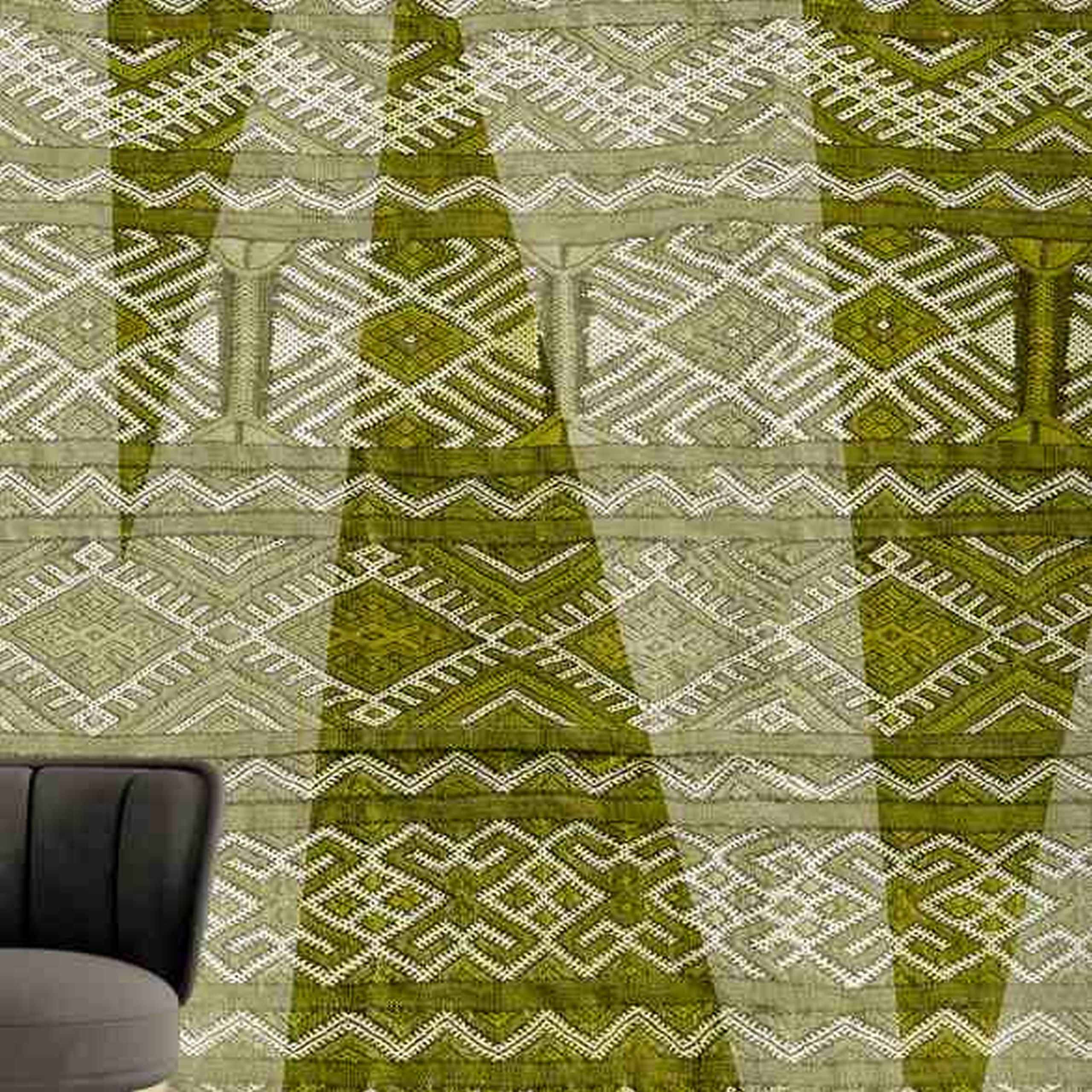 A.S. Creation Atelier 47 DD117375 Carta da parati fotografica Tessuto non tessuto 500 x 270 cm Orientale Verde