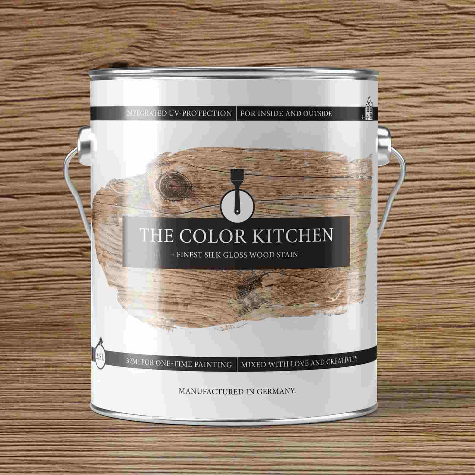 Tinta per legno di quercia The Color Kitchen Protective Oak Uso interno ed esterno, finitura satinata