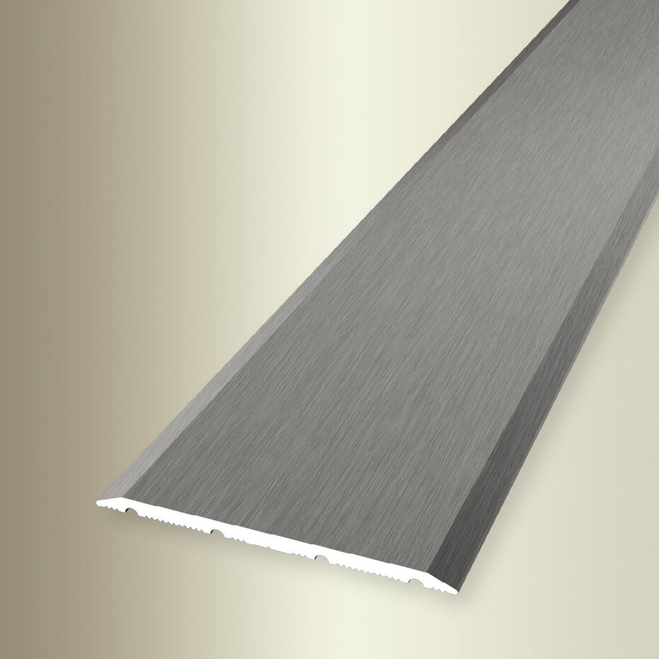 Profilo di transizione Küberit, altezza 2 mm, larghezza 40 mm, striscia di transizione, alluminio anodizzato