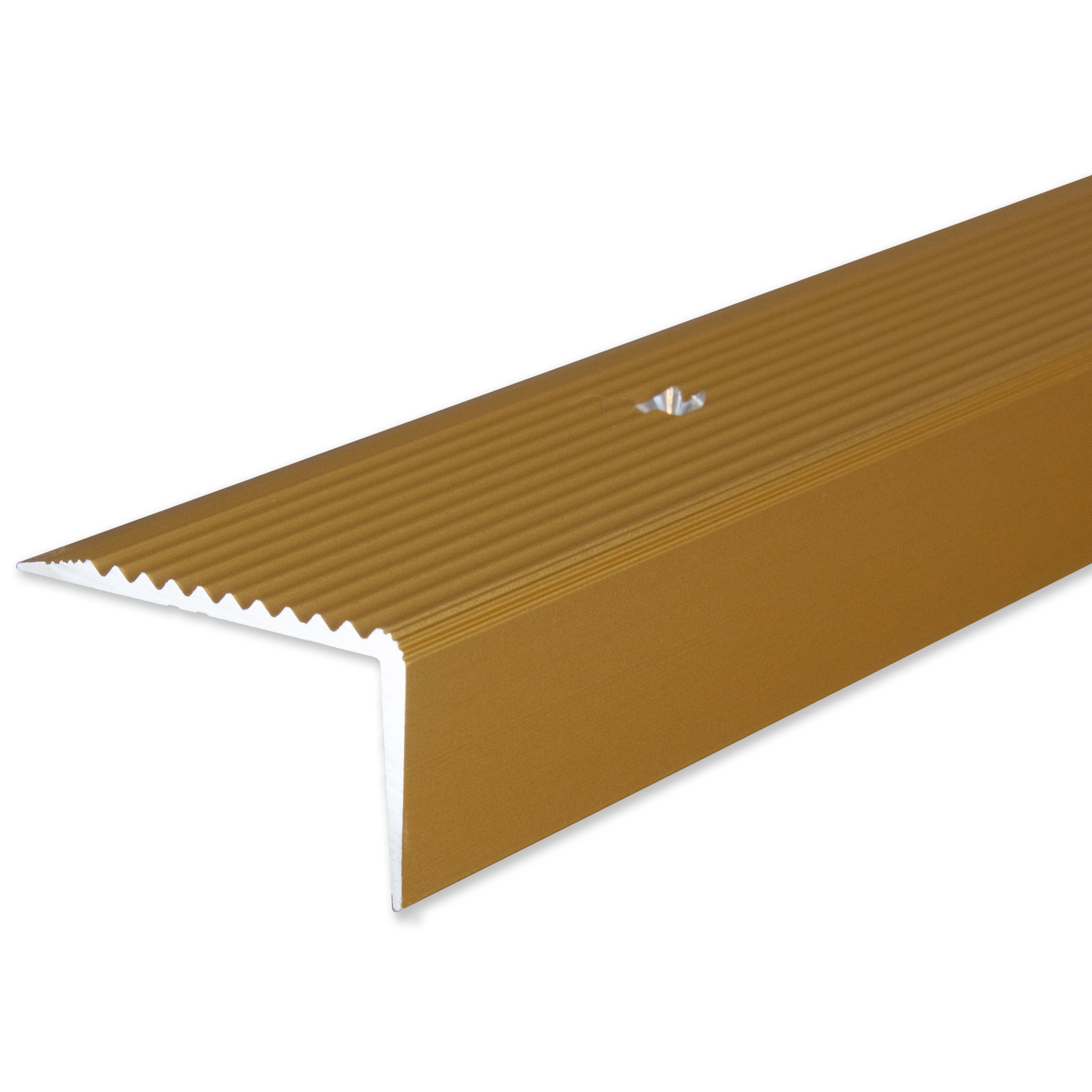 Profili per bordi e angoli delle scale PROVISTON Terni Altezza 20 mm Larghezza 40 mm Alluminio