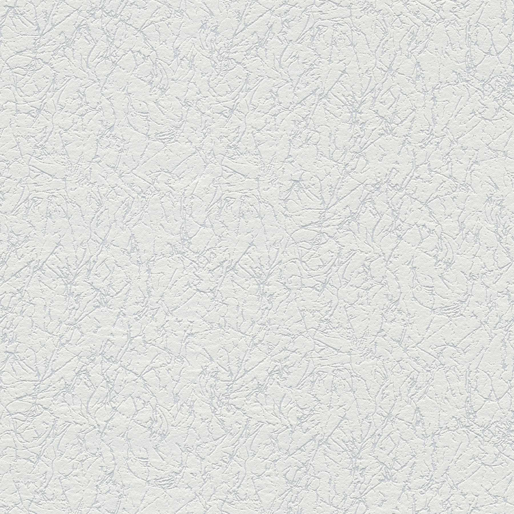 A.S. Creation Carta da parati in tessuto non tessuto Master 265616 Carta da parati in tessuto non tessuto verniciabile Gesso 0,53 x 10,05 m Bianco