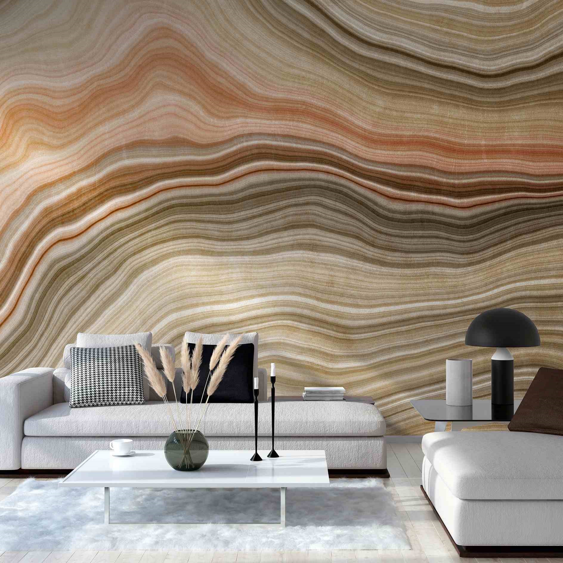 A.S. Creation Photo Wallpaper The Wall 382291 Un motivo per rotolo Effetto marmo Beige