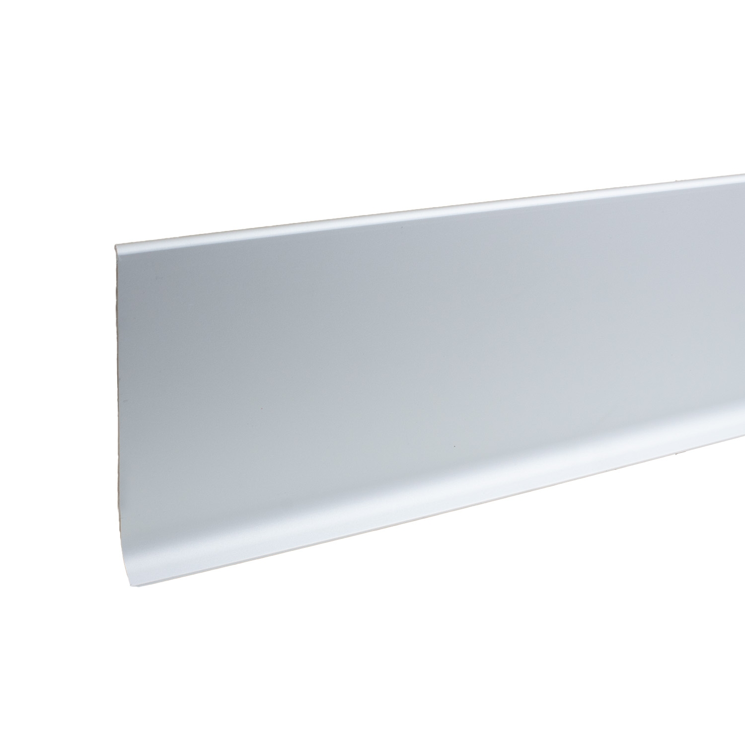 Battiscopa in metallo Auer, altezza 40-100 mm, larghezza 10 mm, battiscopa in alluminio, impermeabile, moderno