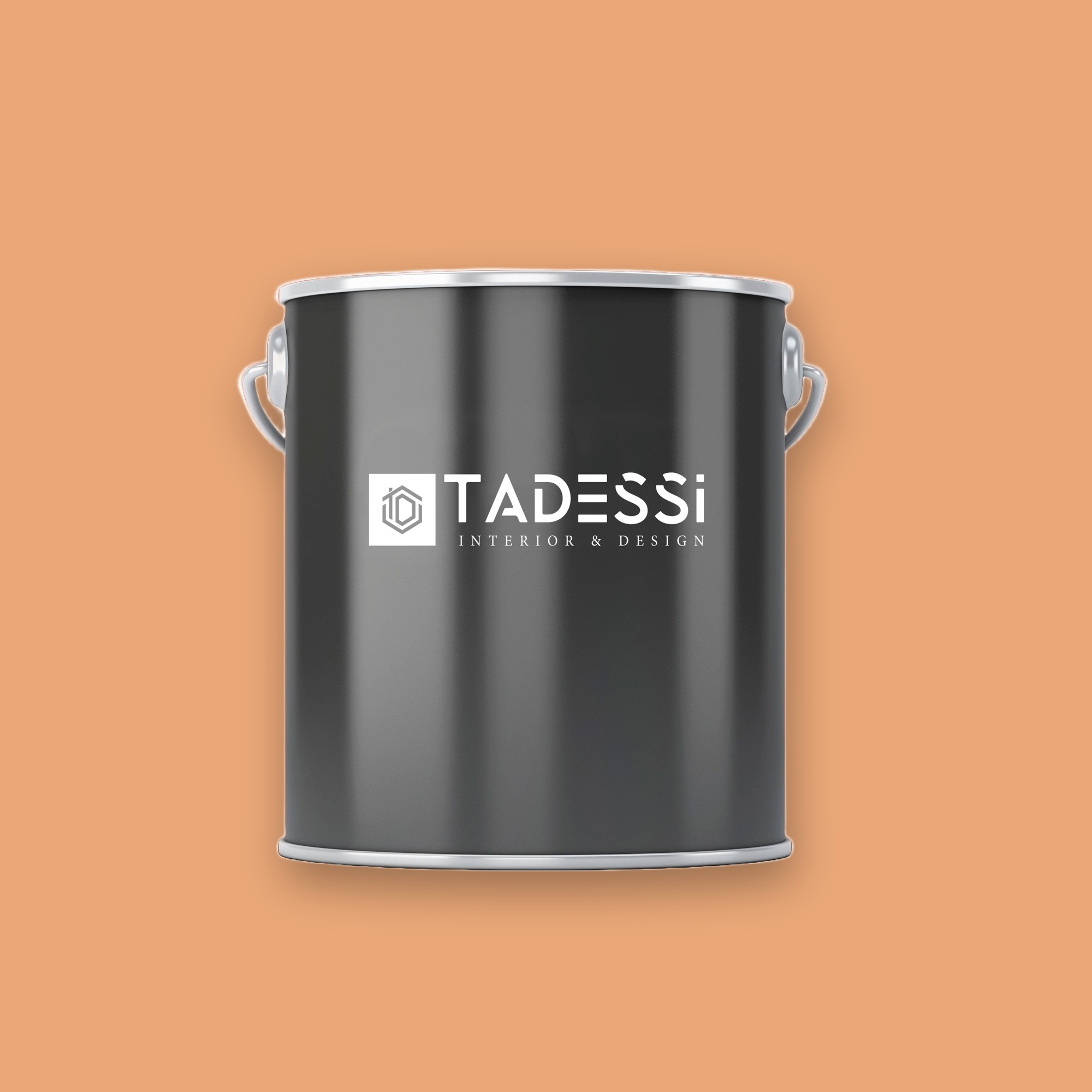 TADESSI Wall Select - Pittura murale arancione-rame - Pittura per interni di alta qualità - Colori intensi e vivaci