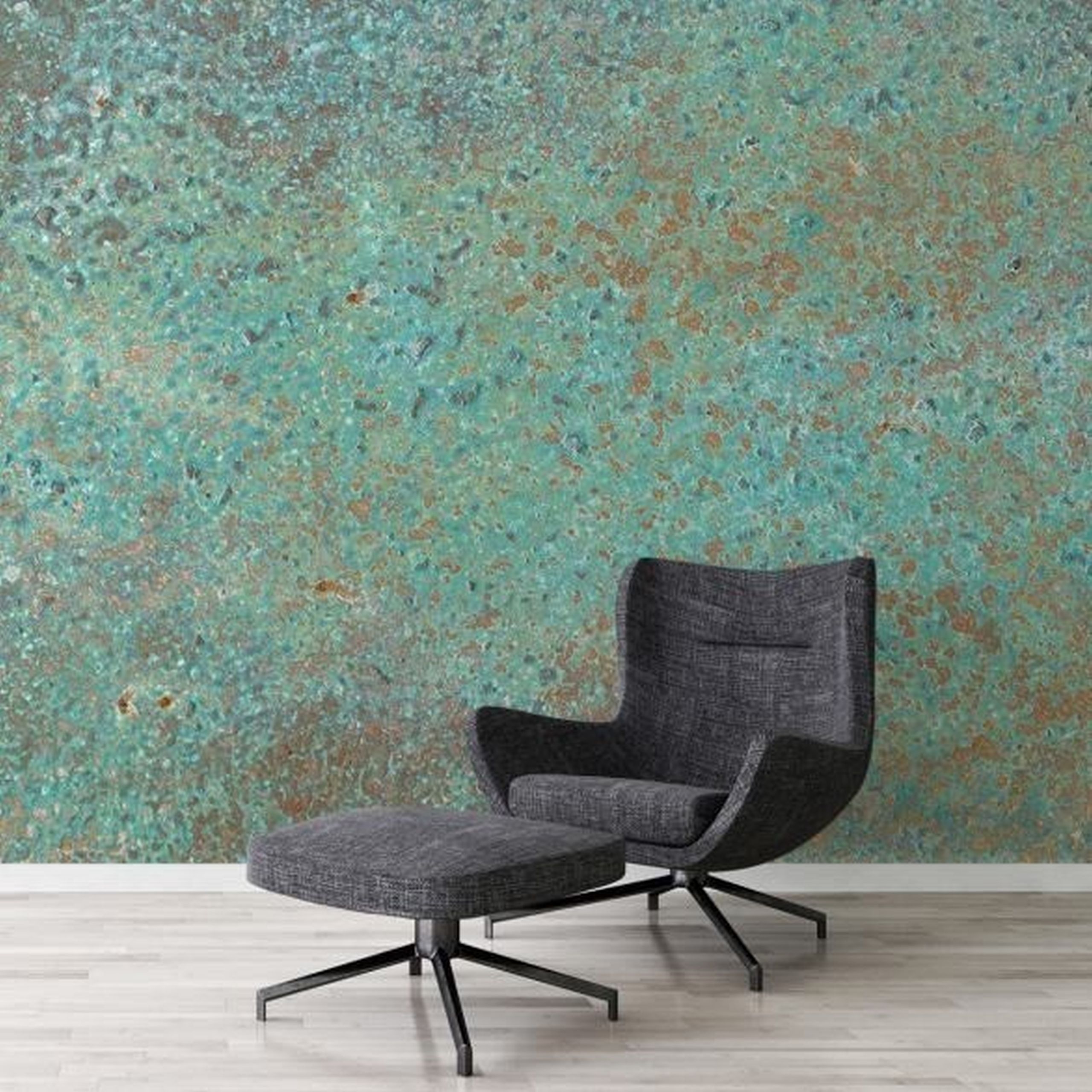 A.S. Creation AP Digital 3 AS471779 Carta da parati fotografica Tessuto non tessuto 600 x 250 cm Metallo Verde
