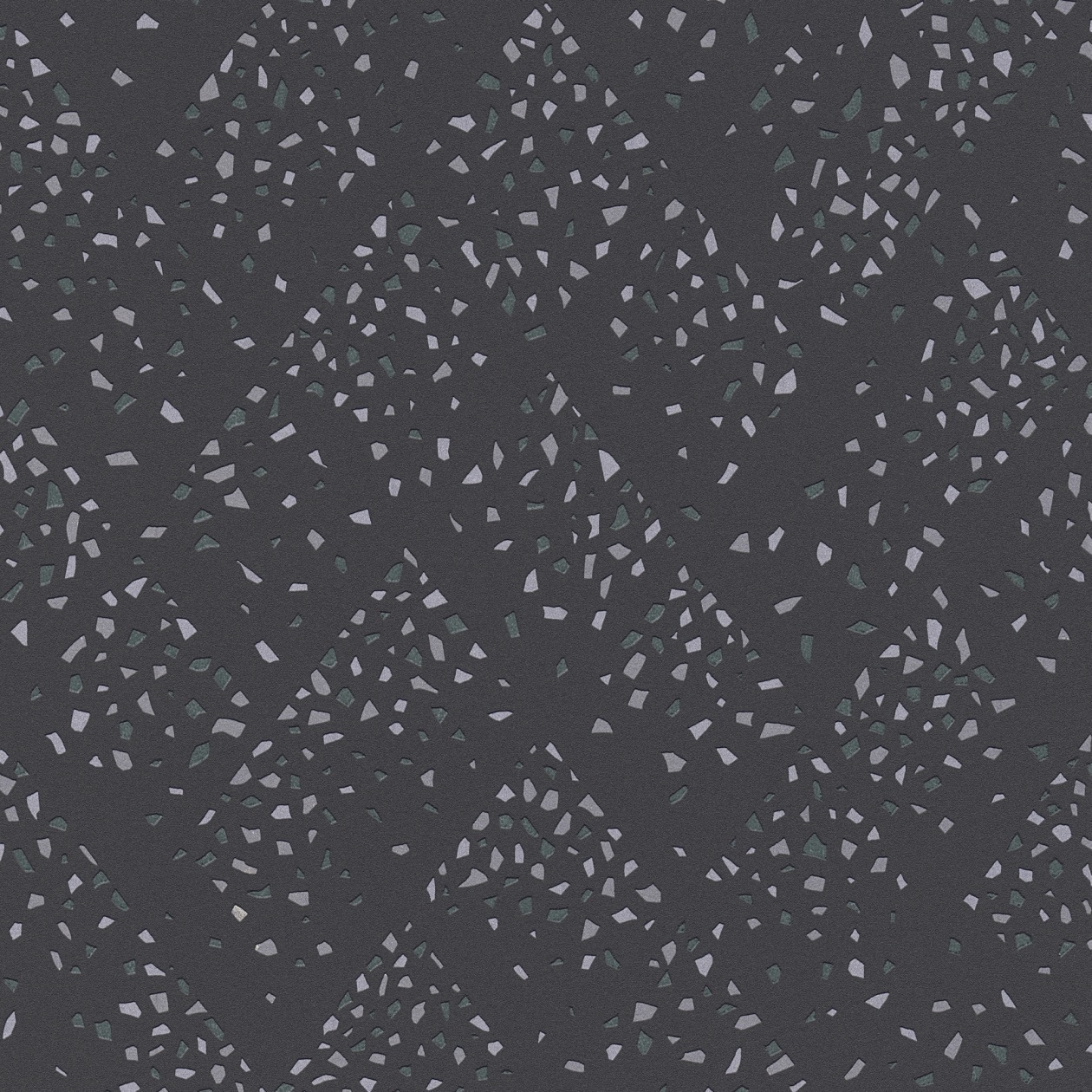 A.S. Creation New Walls 373945 Carta da parati in tessuto non tessuto Vintage Retro 0,53 x 10,05 m Nero