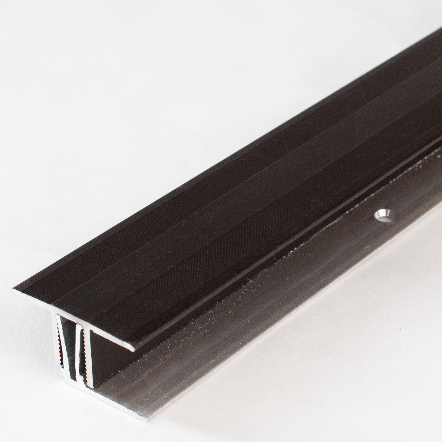 Profilo di transizione PROVISTON Southgate, altezza bordo 15 - 24 mm, striscia di transizione, alluminio anodizzato