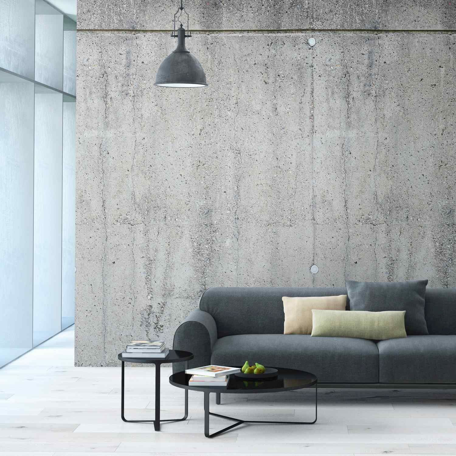 A.S. Creation Photo Wallpaper The Wall II 392551 Un motivo per rotolo Effetto cemento Grigio