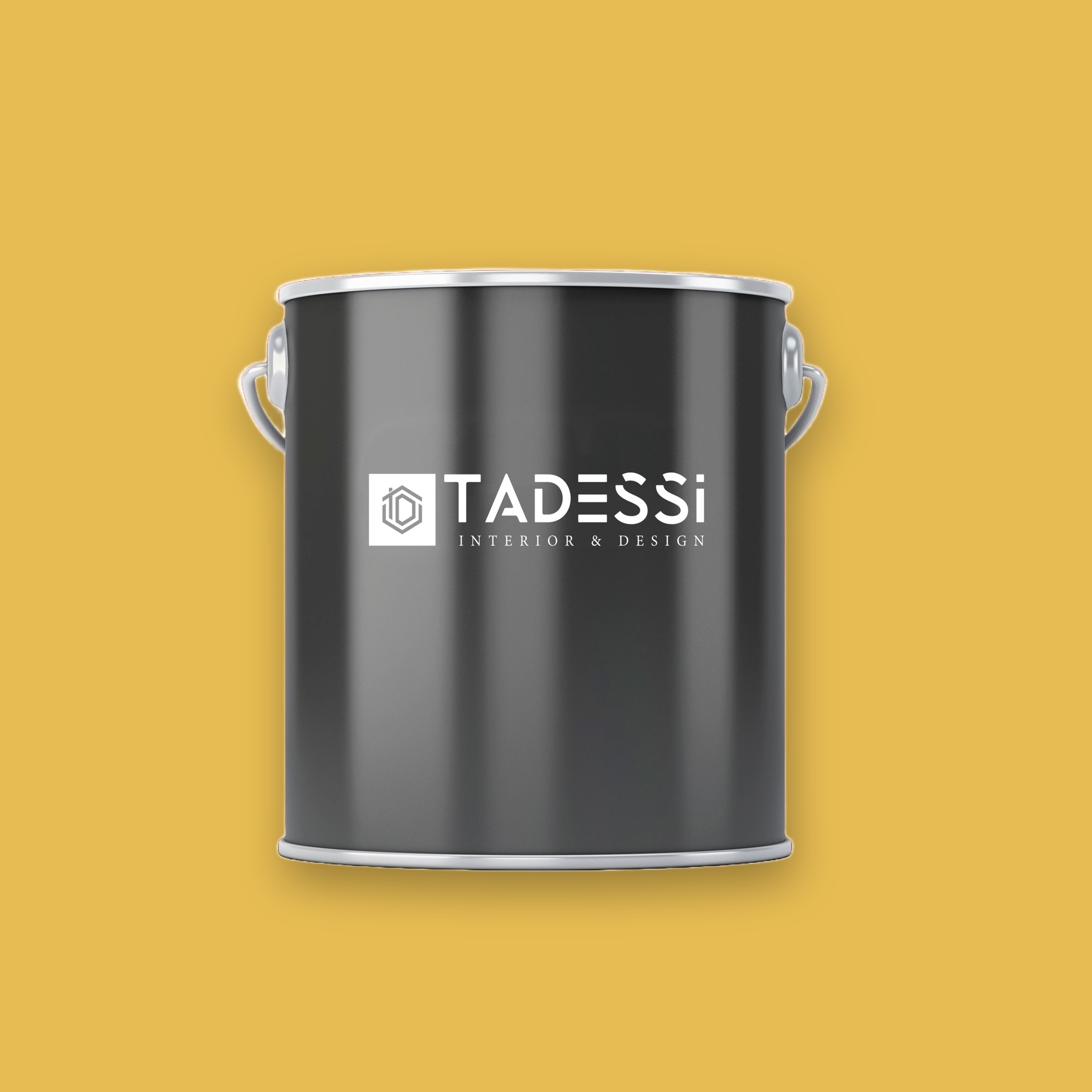 TADESSI Wall Select Wall Paint Giallo - Ocra Sole - Pittura per interni di alta qualità - Colore intenso