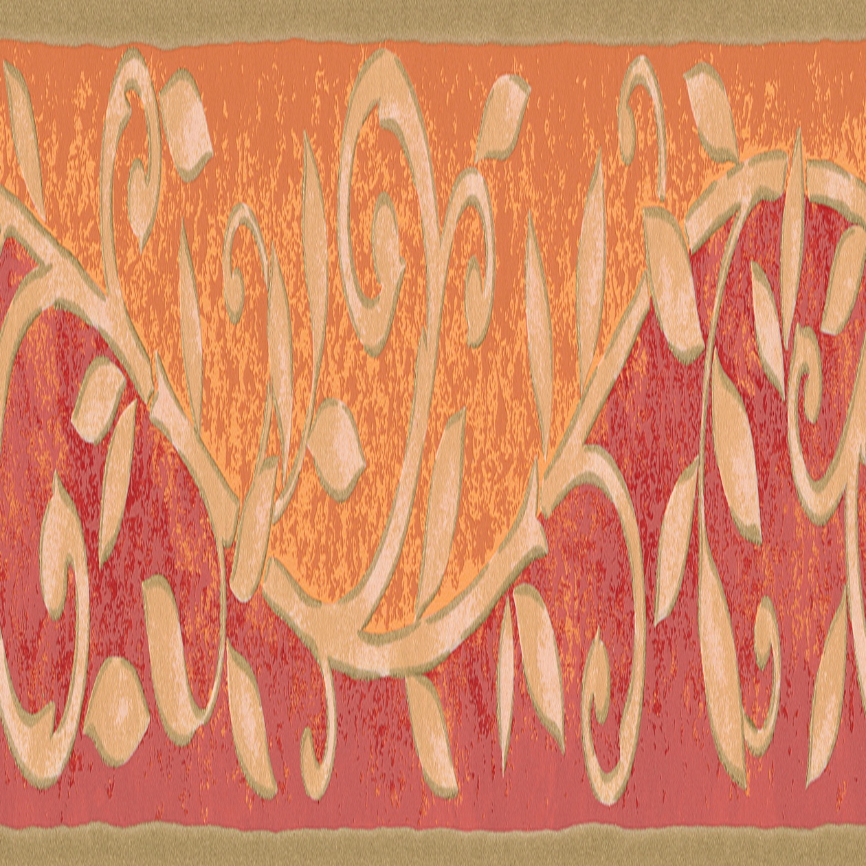 A.S. Creation Solo bordi 10 203021 carta da parati Barocco 0,13 x 5 m Colorato