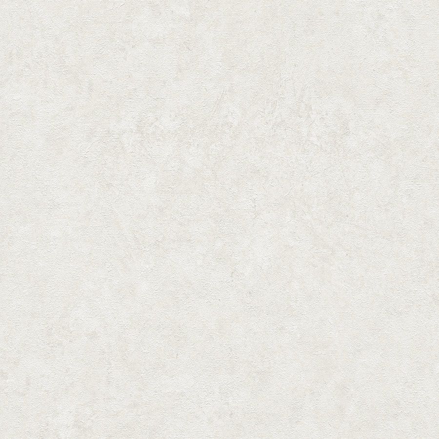 A.S. Creation Stili di viaggio 392236 Carta da parati in tessuto non tessuto Effetto intonaco 10,05 x 0,53 m Bianco