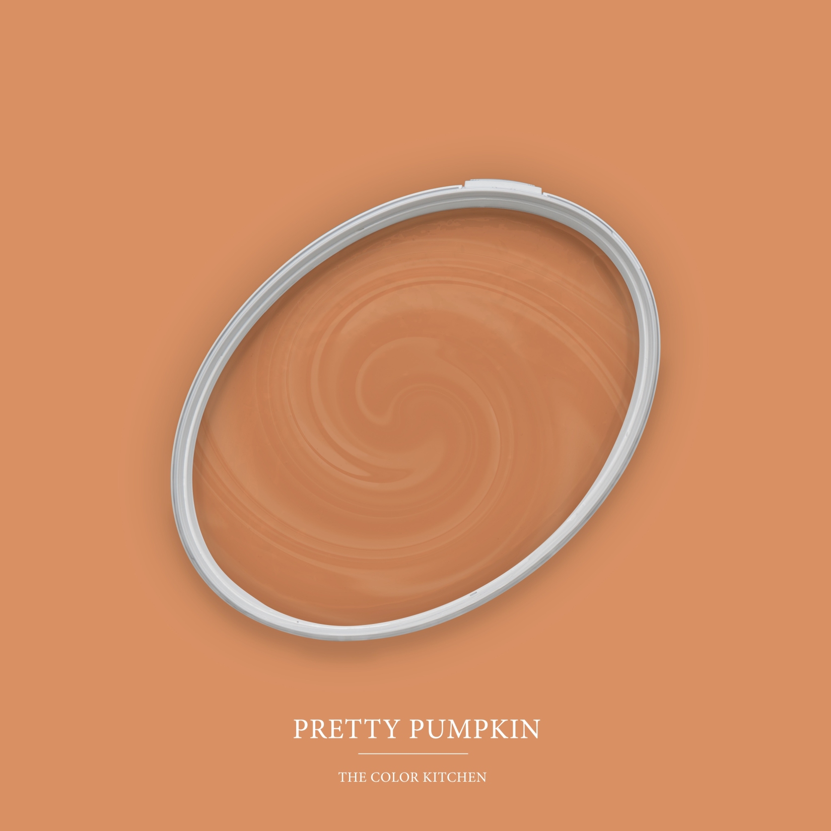 Pittura murale arancione opaca The Color Kitchen Pretty Pumpkin Pittura a emulsione per interni esclusiva, ad alta coprenza