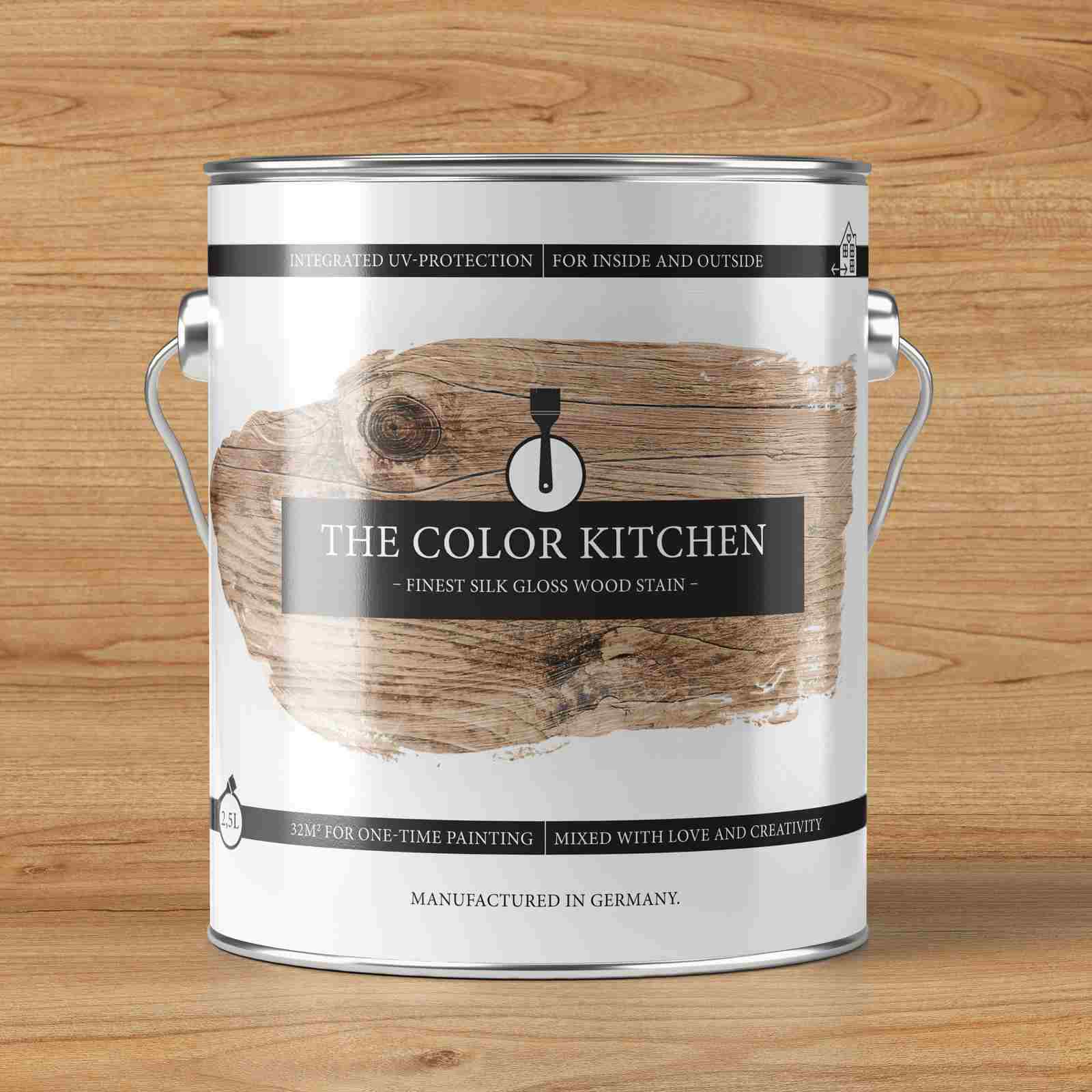 Tinta per legno di pino The Color Kitchen Soothing Pine Uso interno ed esterno, finitura satinata