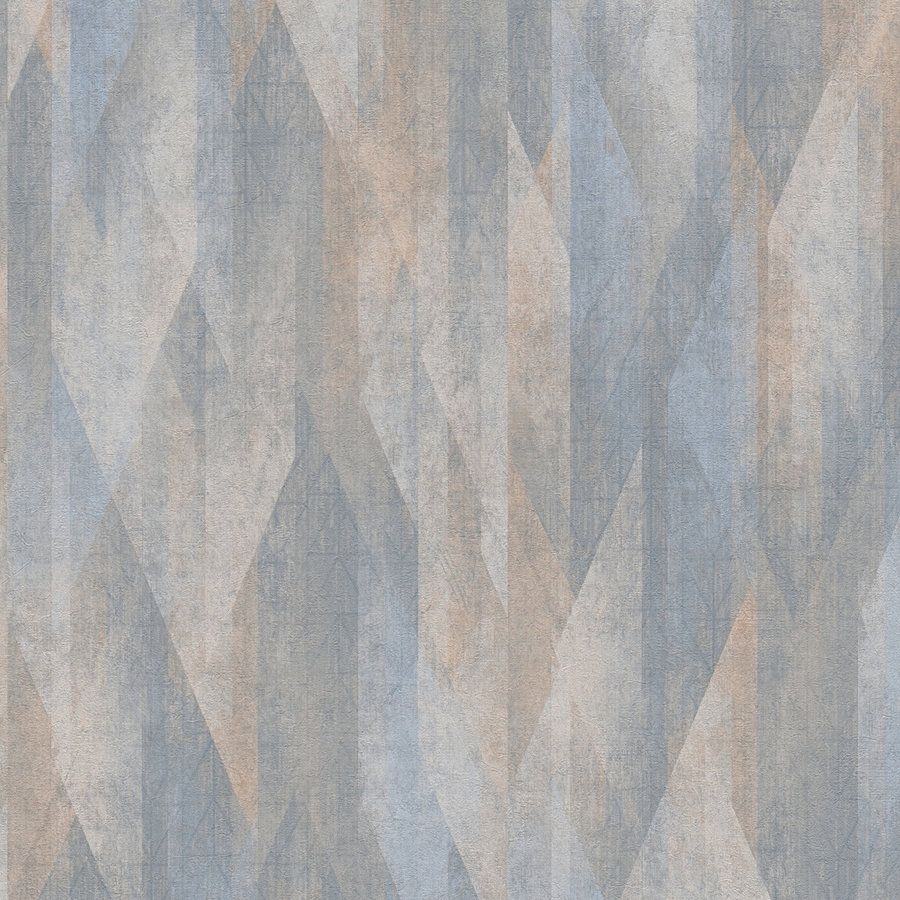 A.S. Creation Stili di viaggio 391041 Carta da parati in tessuto non tessuto Grafica 10,05 x 0,53 m Blu