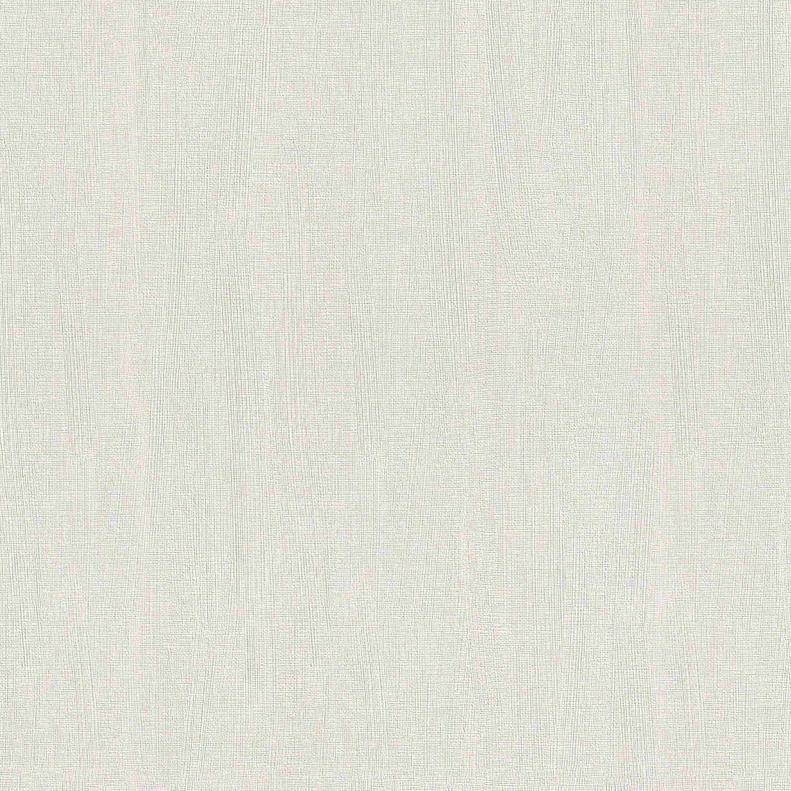 Rasch Selection 733365 Carta da parati in tessuto non tessuto Tinta unita 0,53 x 10,05 m Bianco