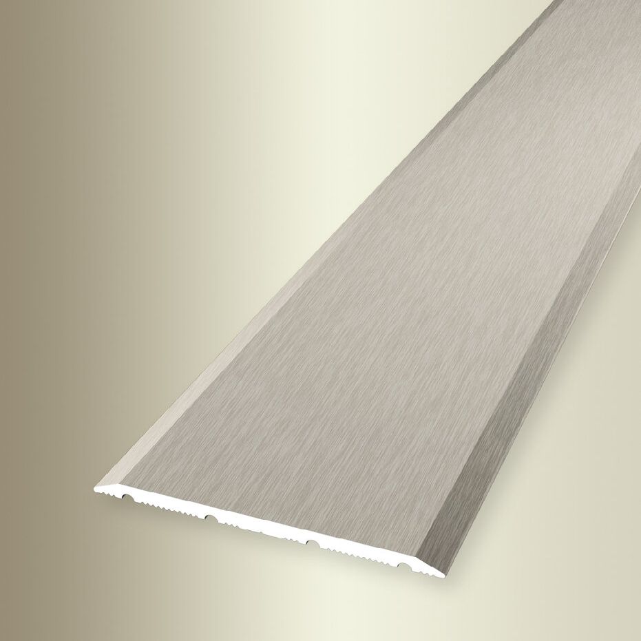 Profilo di transizione Küberit, altezza 2 mm, larghezza 40 mm, striscia di transizione, alluminio anodizzato