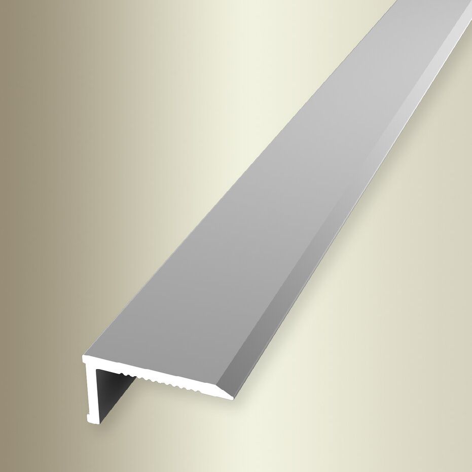 Profili per bordi e angoli delle scale Küberit H 8,5 mm L 15 mm L 2700 mm alluminio anodizzato