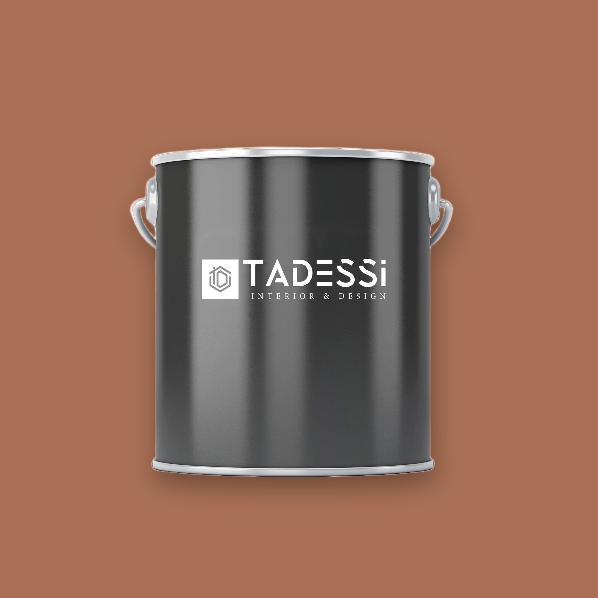 TADESSI Wall Select - Pittura murale rossa - Zucca - Pittura per interni di alta qualità - Colore intenso