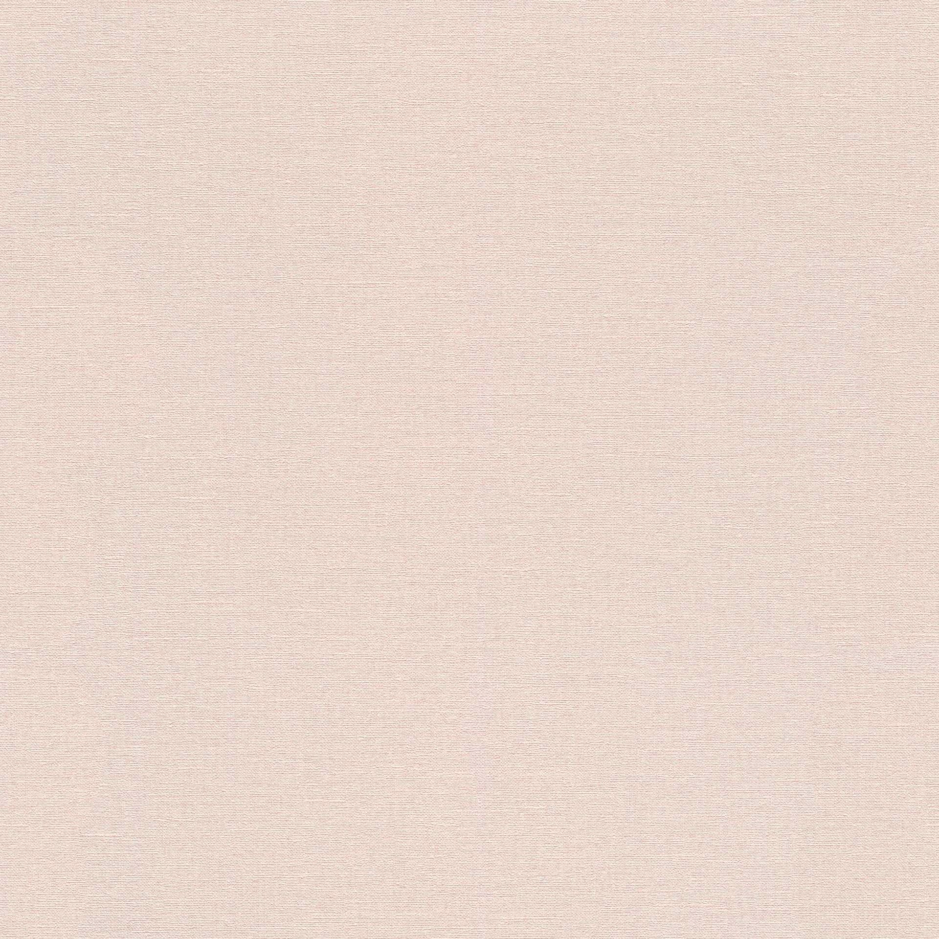 Carta da parati non tessuta 452006 Pink Uni Plain Country Charm Rasch