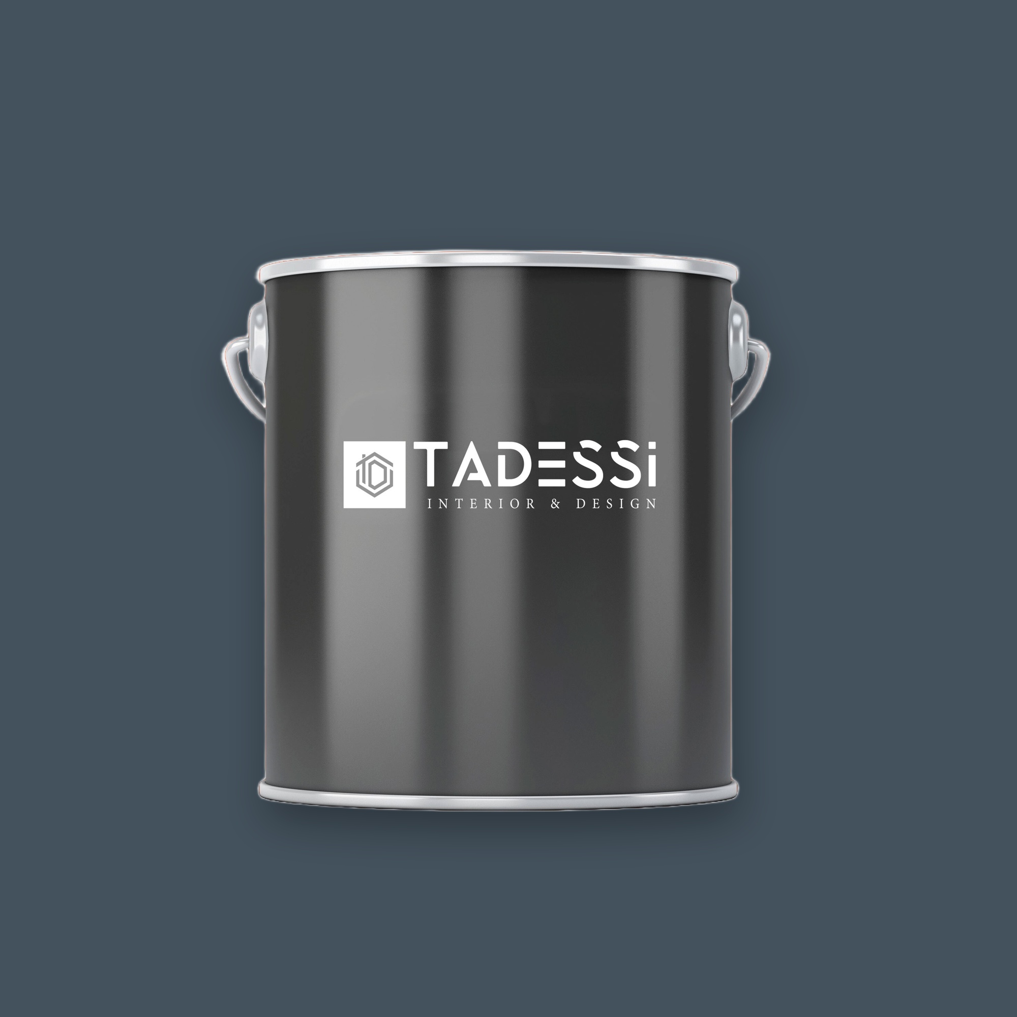 TADESSI Wall Select - Pittura murale Blu - Talpa - Pittura per interni di alta qualità - Colori intensi e vivaci