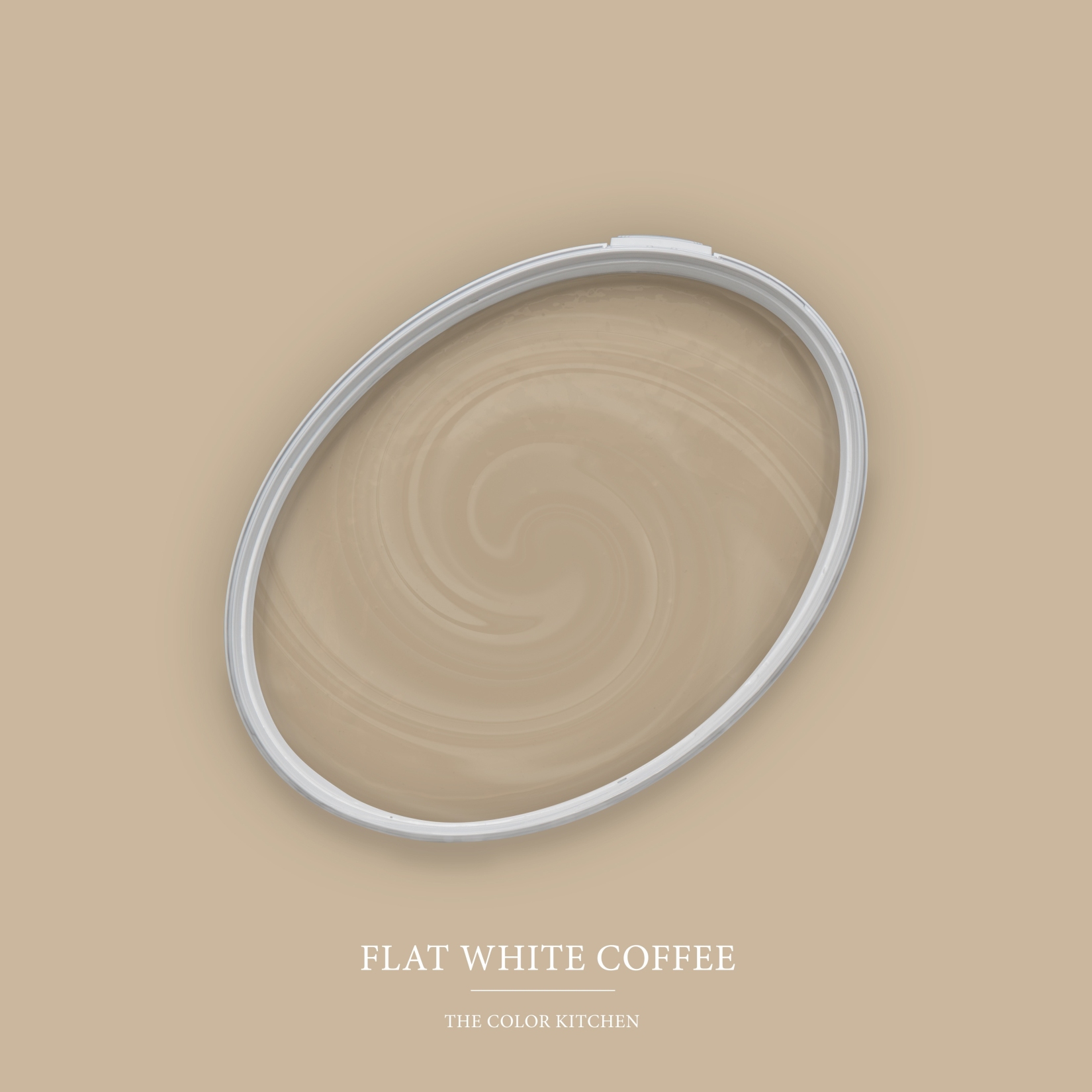 Pittura murale beige opaco The Color Kitchen Flat White Coffee Emulsione esclusiva per interni