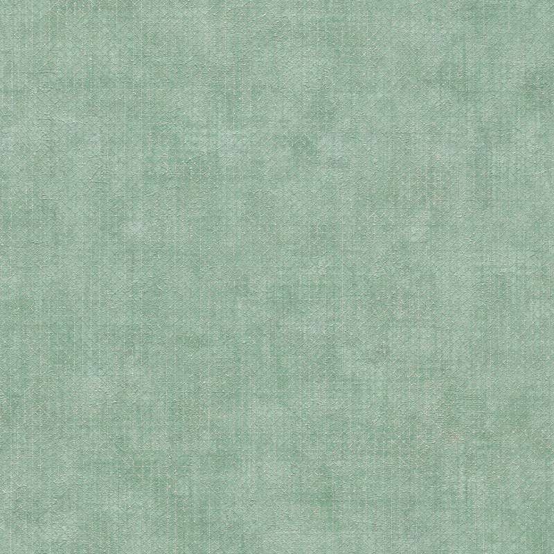 A.S. Creation The BOS 388264 Carta da parati in tessuto non tessuto Tinta unita University 0,53 x 10,05 m Verde menta