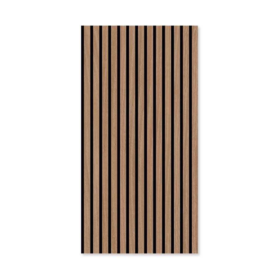 Pannello acustico modulare JANGAL 1040 x 520 x 10 mm Pannello acustico 3D in vero legno di quercia Davert