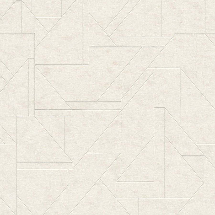 A.S. Creation Stili di viaggio 391182 Carta da parati in tessuto non tessuto Grafica 10,05 x 0,53 m crema